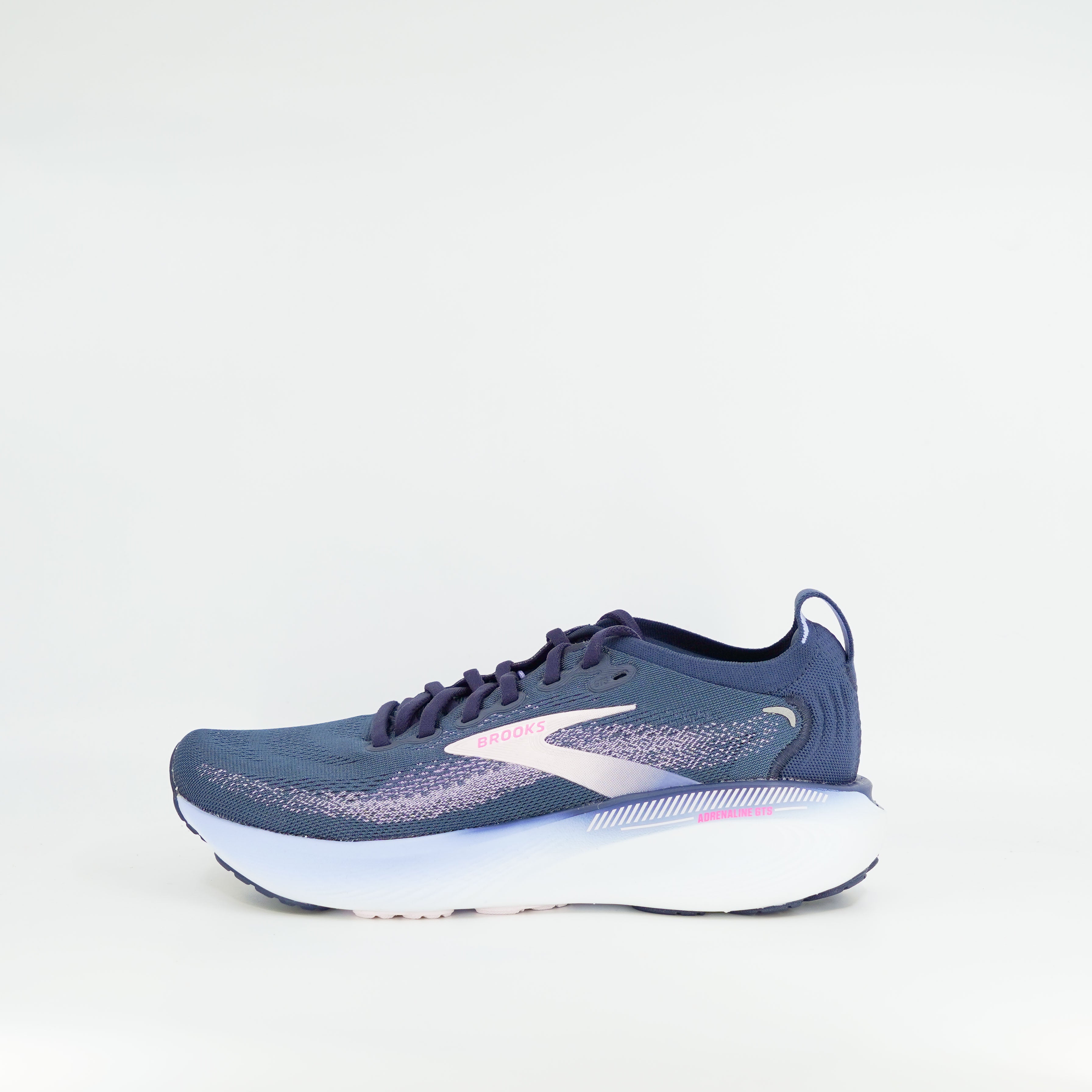Brooks Adrenaline GTS 25 (B Standard) Womens Spellbound/Blazing Bell/Pink - Frontrunner Colombo