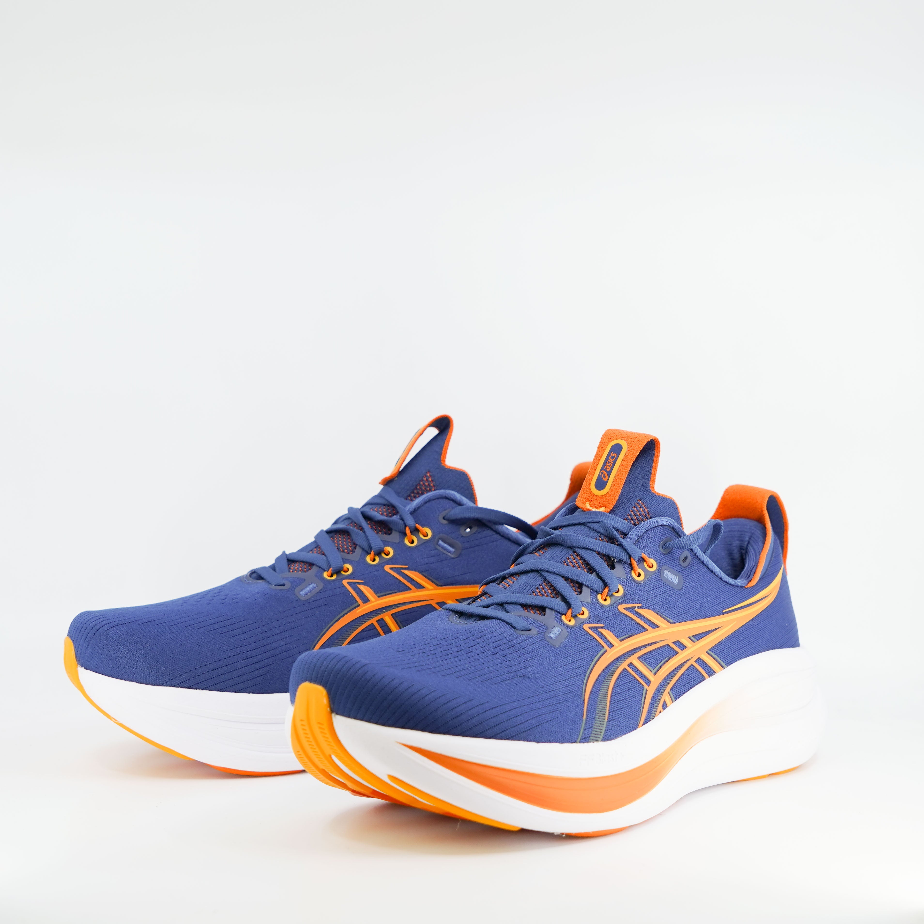 Asics Gel-Nimbus 28 (2E Wide) Mens Twilight Blue/Anzu - Frontrunner Colombo