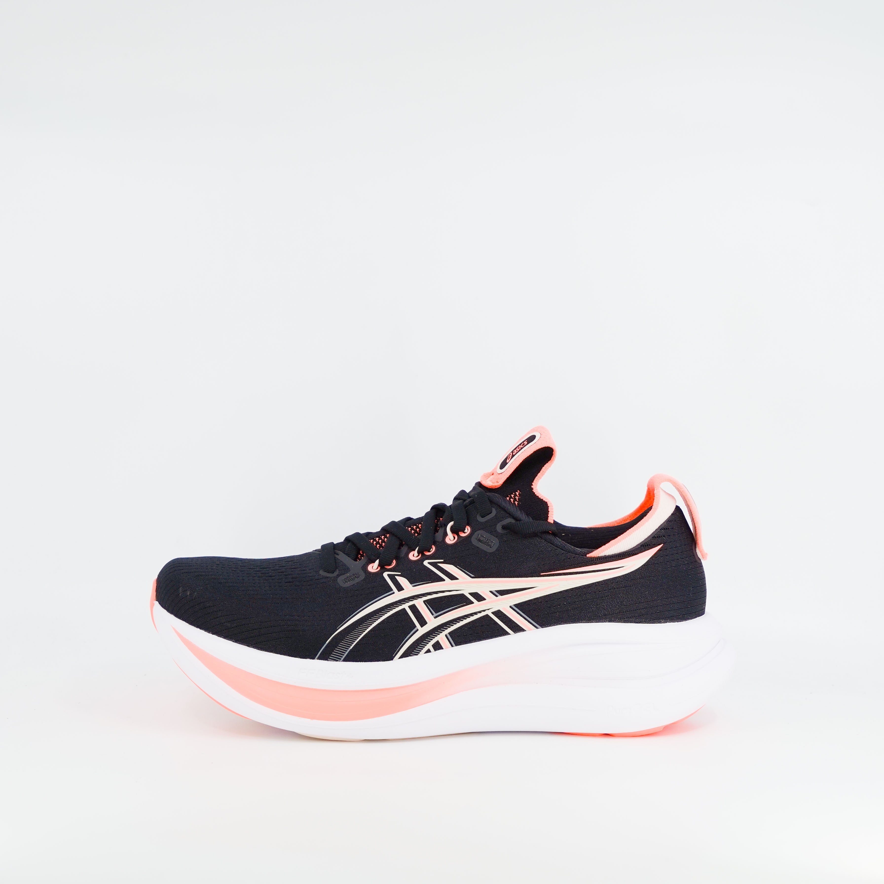 Asics Gel-Nimbus 28 (B Standard) Womens Black/Pearl Pink - Frontrunner Colombo