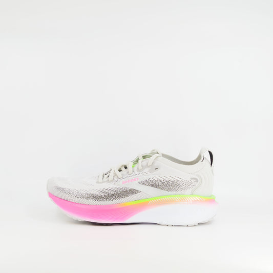 Brooks Adrenaline GTS 25 (B Standard) Womens Oyster/Pink/Green - Frontrunner Colombo