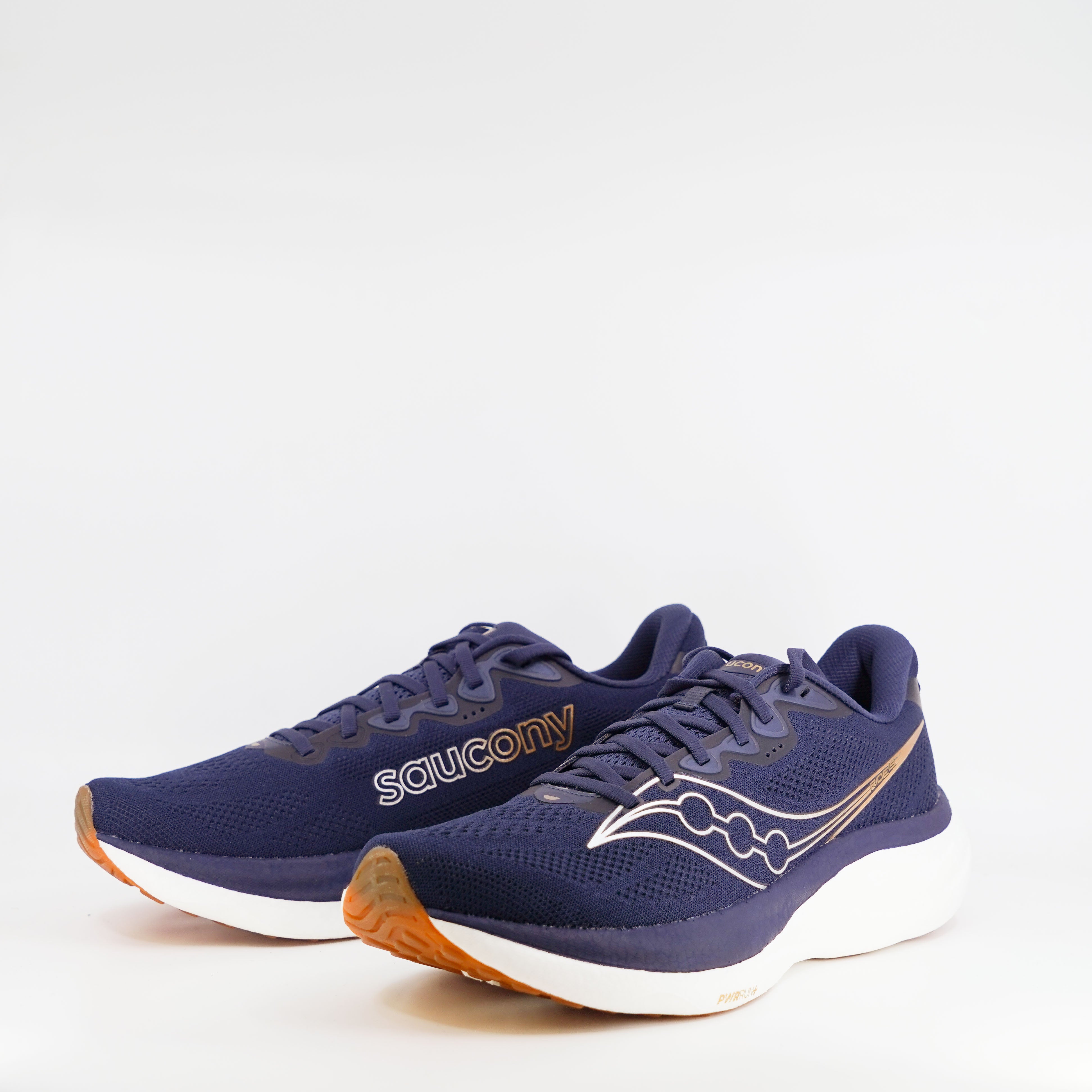 Saucony Ride 19 (D Standard) Mens Navy/Gum Marine - Frontrunner Colombo