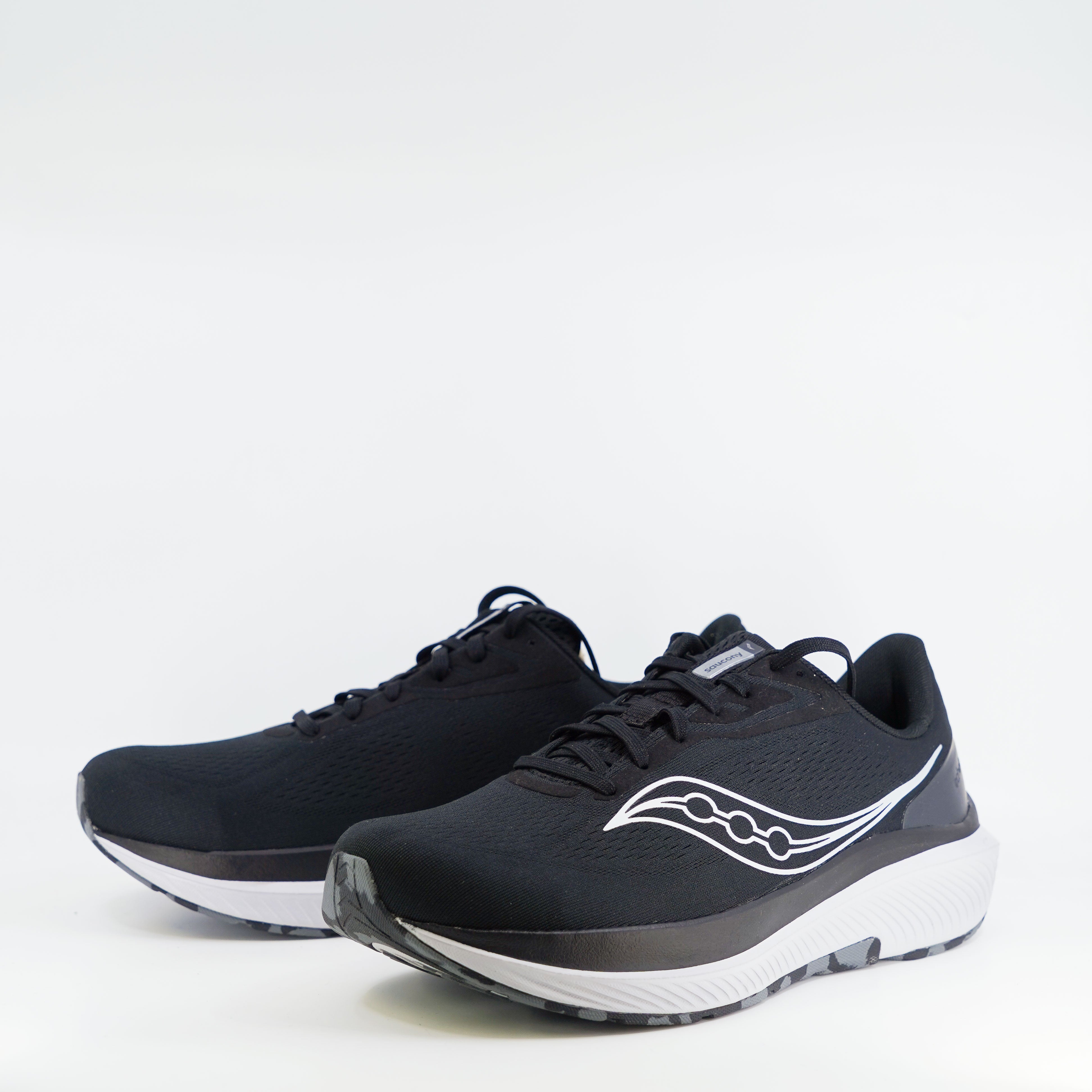 Saucony Echelon 10 (4E Extra Wide) Mens Black/Silver - Frontrunner Colombo