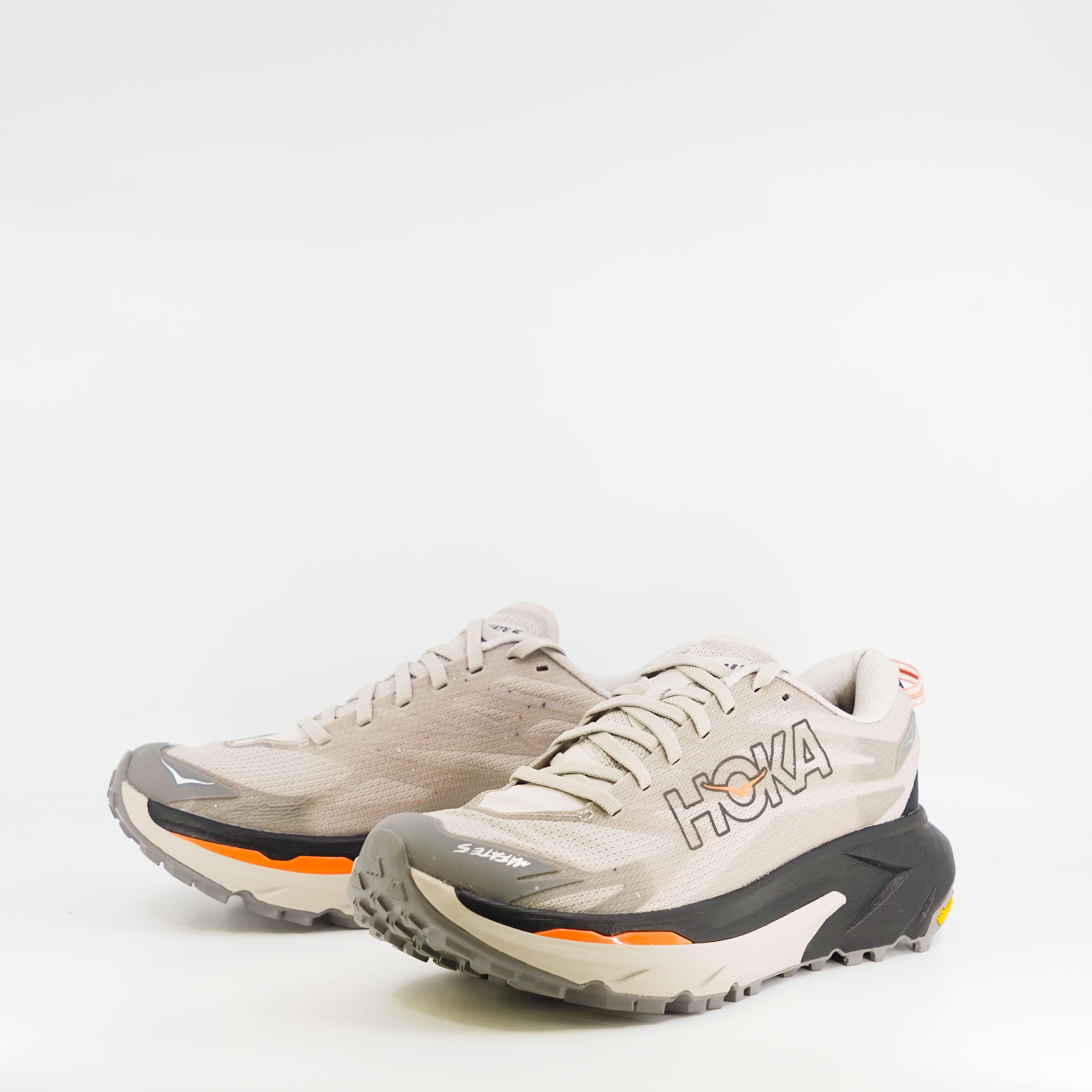 Hoka Mafate 5 (B Standard) Womens Putty/Black - Frontrunner Colombo