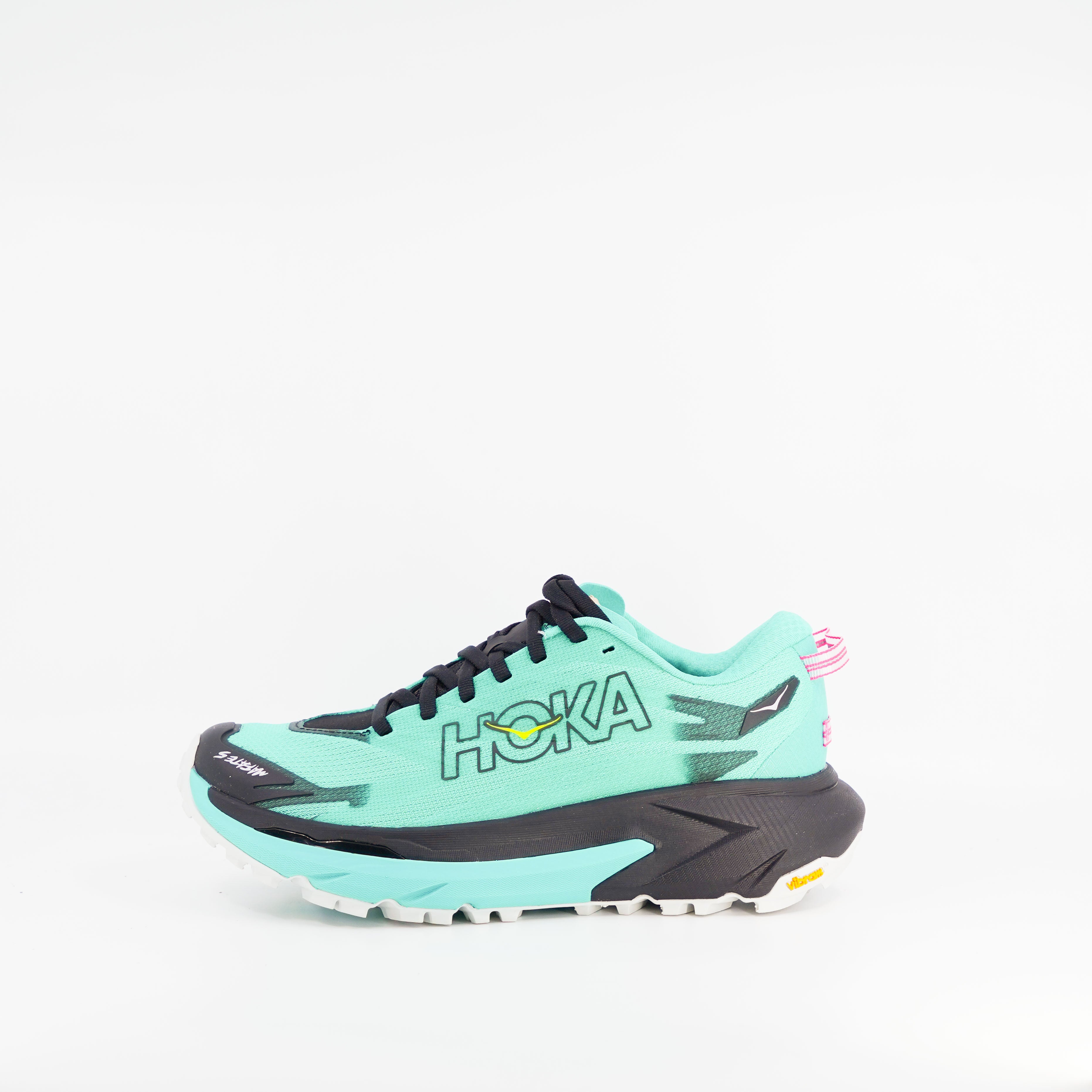 Hoka Mafate 5 (B Standard) Womens Black/Electric Aqua - Frontrunner Colombo