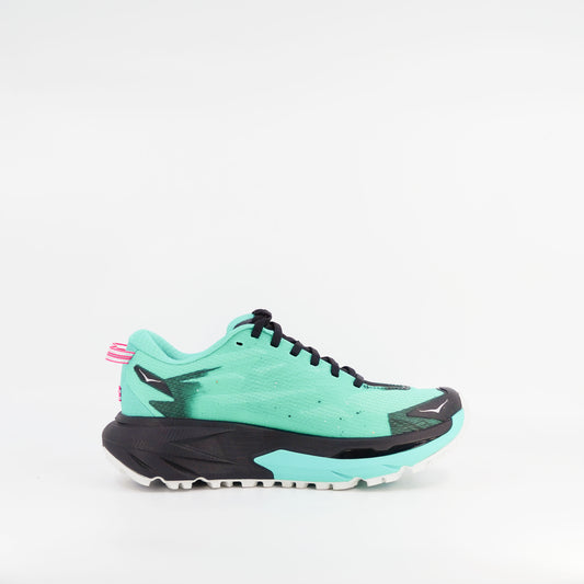 Hoka Mafate 5 (B Standard) Womens Black/Electric Aqua - Frontrunner Colombo