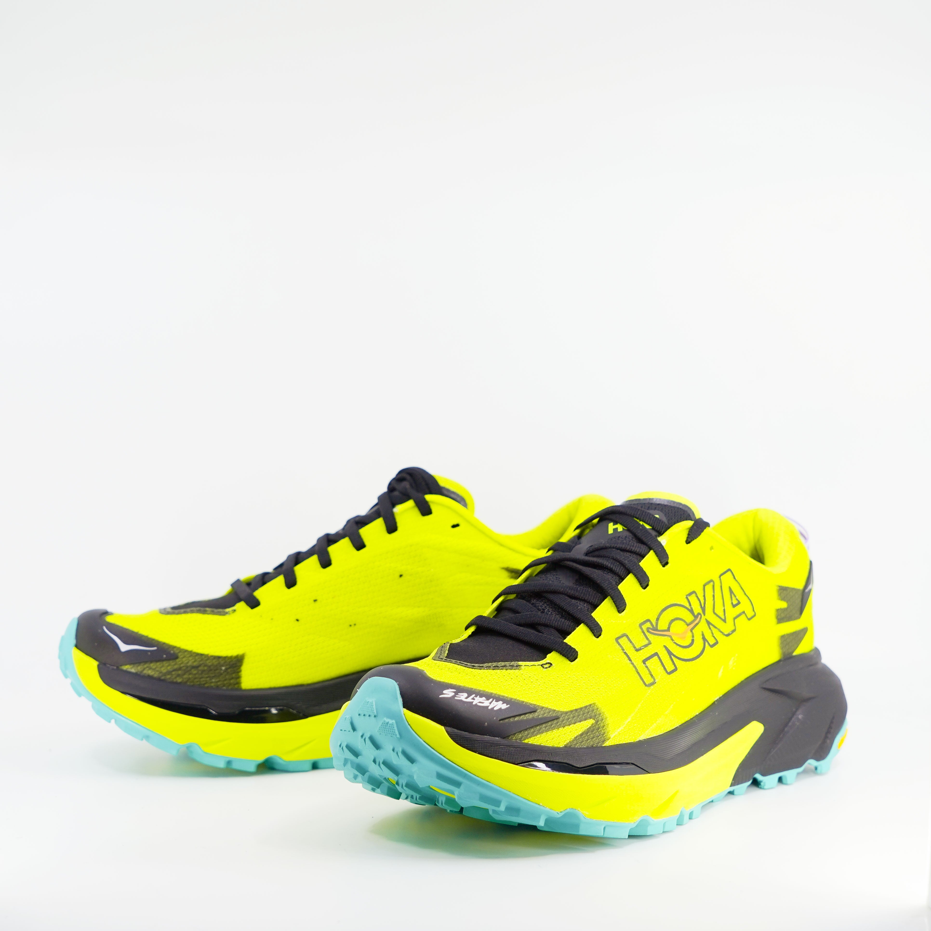Hoka Mafate 5 (D Standard) Mens Black/Hoka Citrus - Frontrunner Colombo