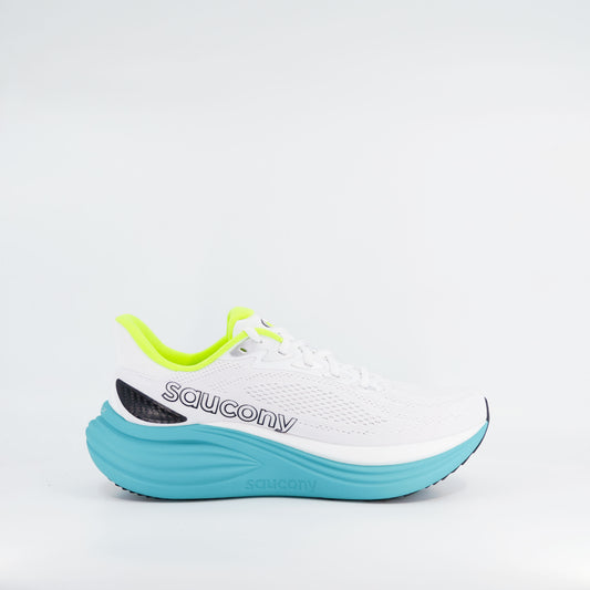 Saucony Triumph 24 (D Standard) Mens White/Tranquil - Frontrunner Colombo