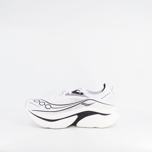 Saucony Endorphin Elite 3 (D Standard) Unisex White/Black - Frontrunner Colombo