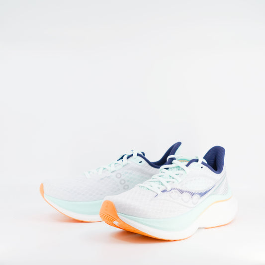 Saucony Endorphin Speed 5 (B Standard) Womens White/Spa - Frontrunner Colombo