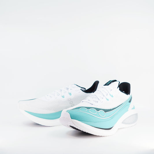 Saucony Endorphin Pro 5 (D Standard) Mens White/Tranquil - Frontrunner Colombo