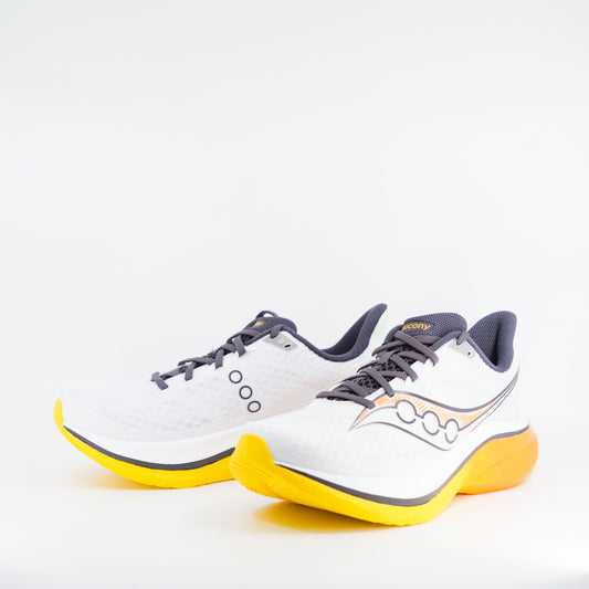Saucony Endorphin Speed 5 (D Standard) Mens White/Fuego - Frontrunner Colombo