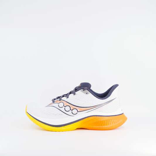 Saucony Endorphin Speed 5 (D Standard) Mens White/Fuego - Frontrunner Colombo