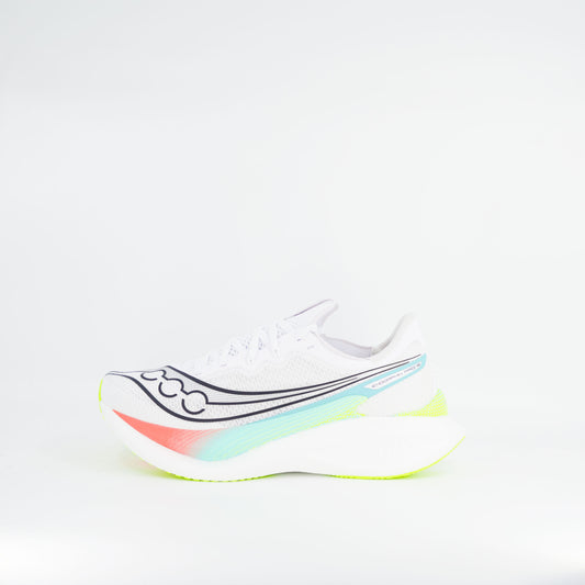 Saucony Endorphin Pro 5 (D Standard) Mens White/Multi - Frontrunner Colombo