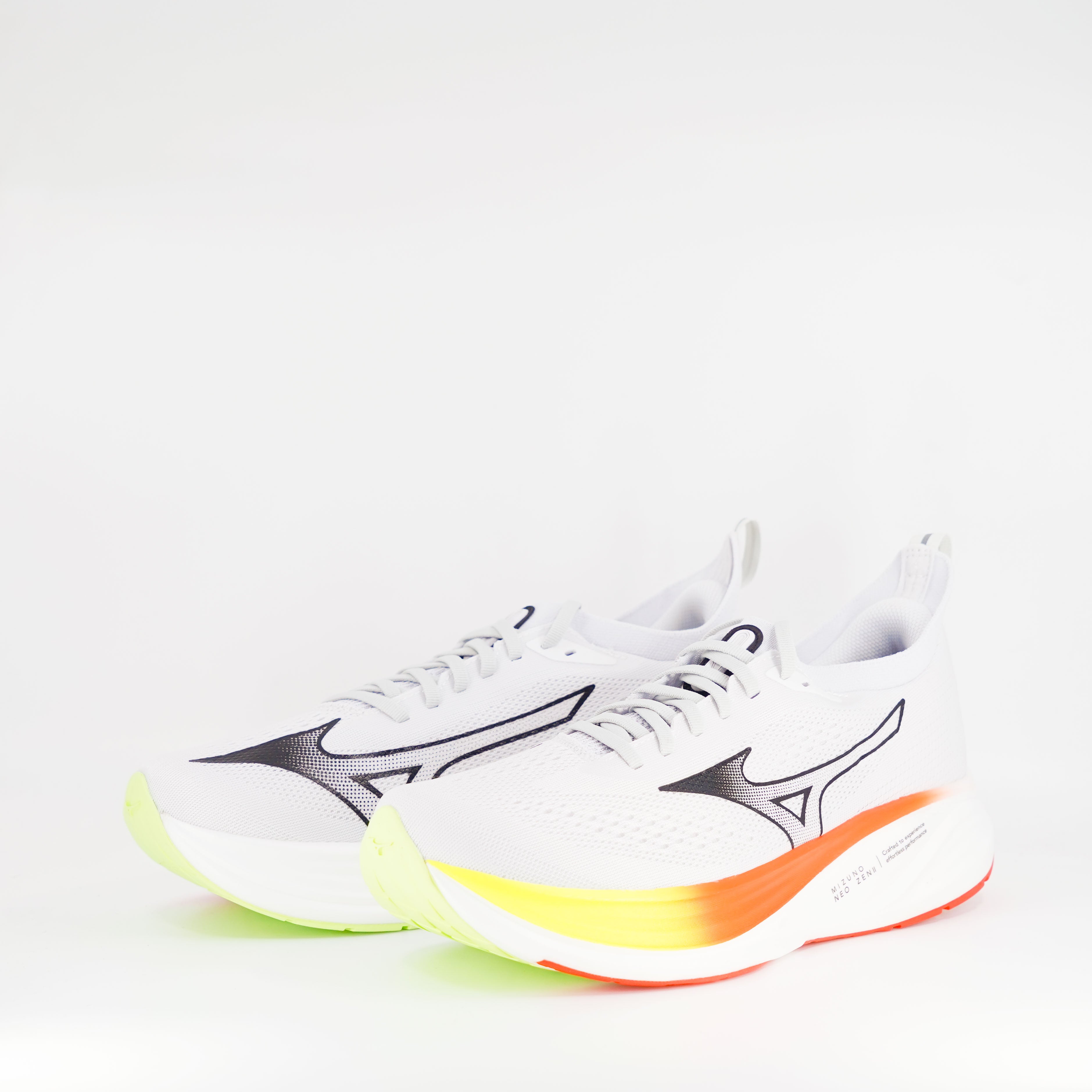 Mizuno Neo Zen 2 (D Standard) Mens Cloudscape/Black/Orange - Frontrunner Colombo
