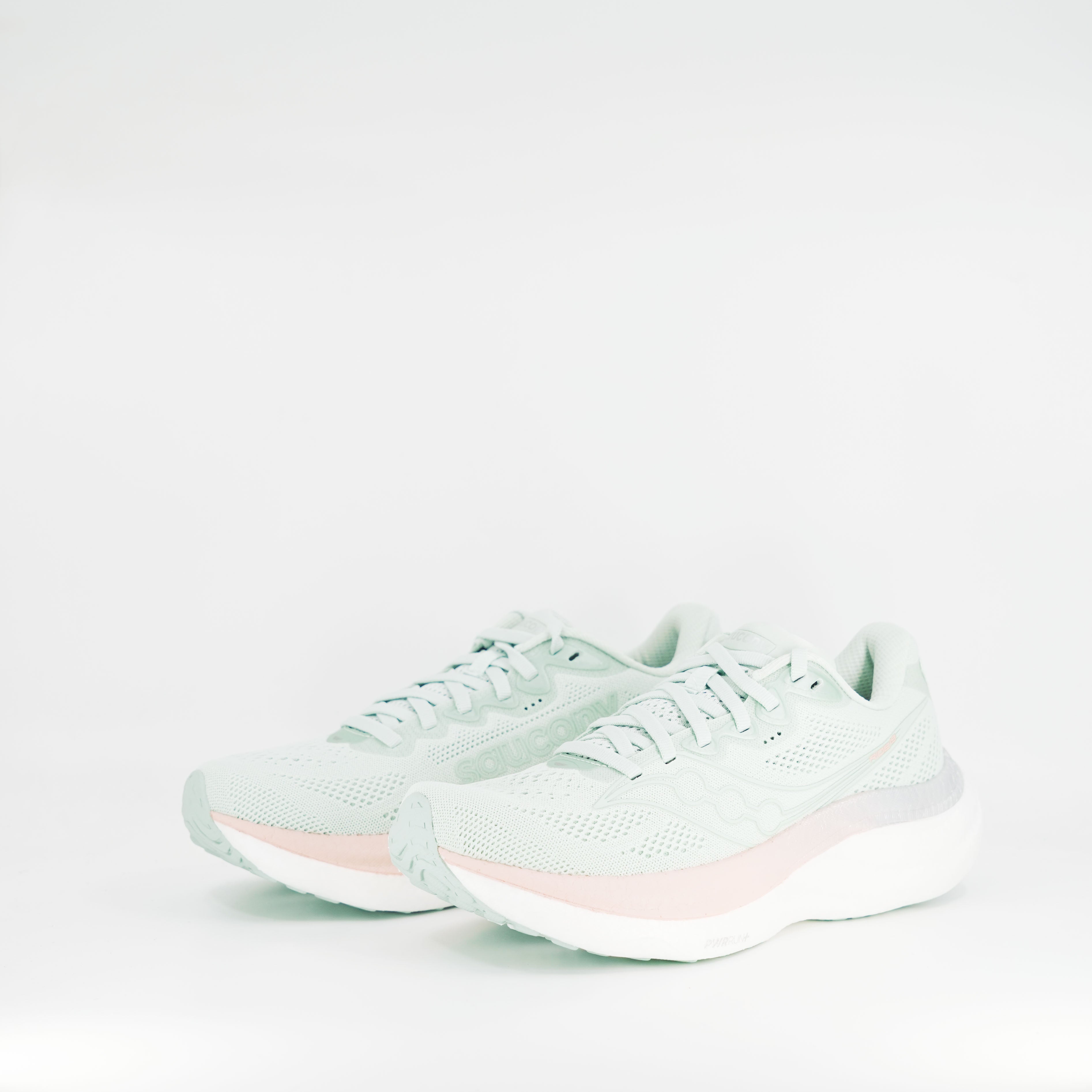 Saucony Ride 19 (B Standard) Womens Mist/Cameo - Frontrunner Colombo
