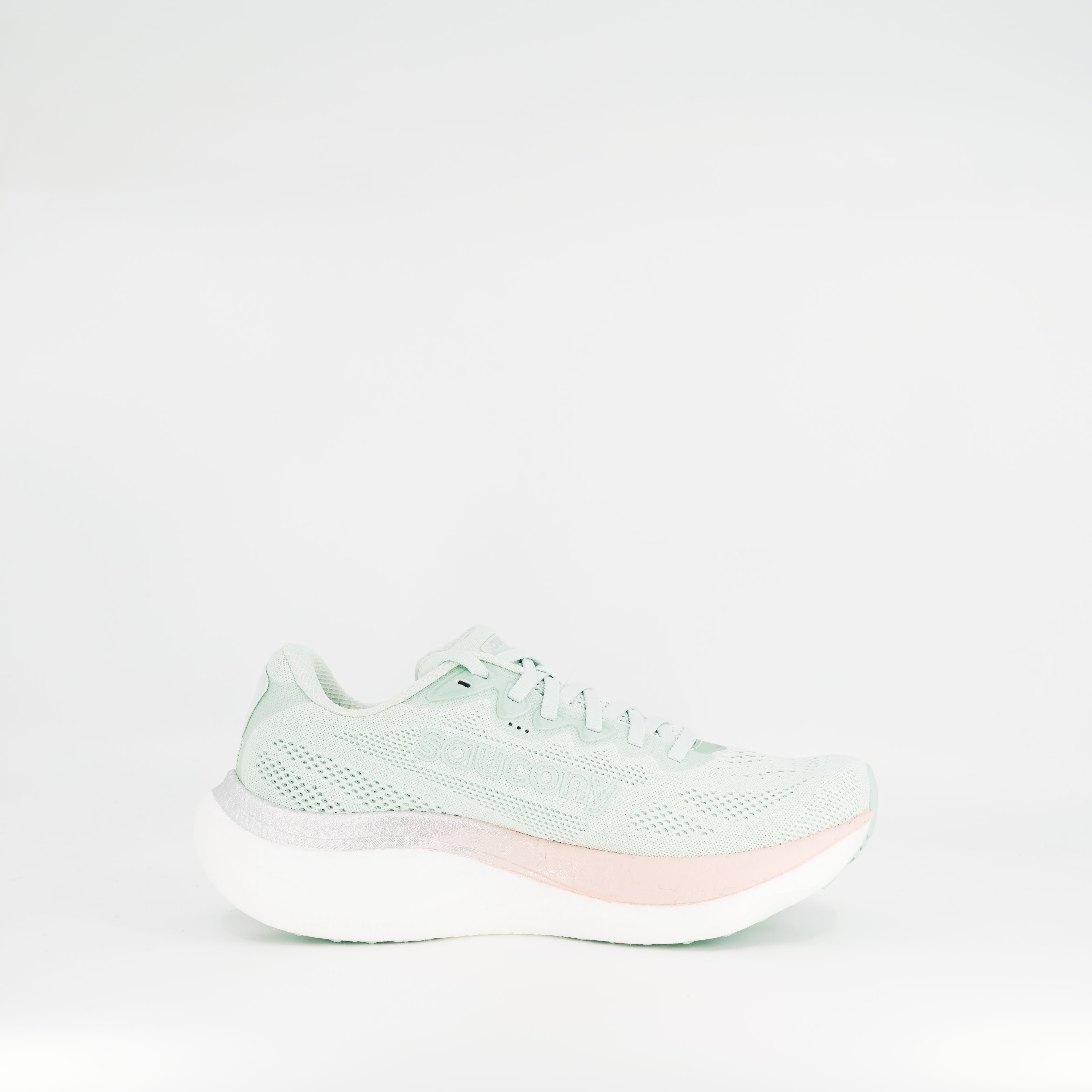 Saucony Ride 19 (B Standard) Womens Mist/Cameo - Frontrunner Colombo