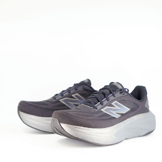 New Balance More v6 (2E Wide) Mens Black/Castlerock/Black Metallic - Frontrunner Colombo