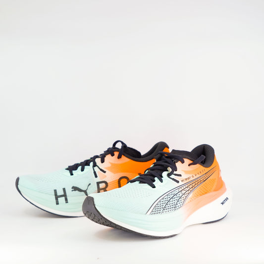 Puma Deviate Nitro 3 HYROX (B Standard) Womens Mint Melt/Glowing Red - Frontrunner Colombo