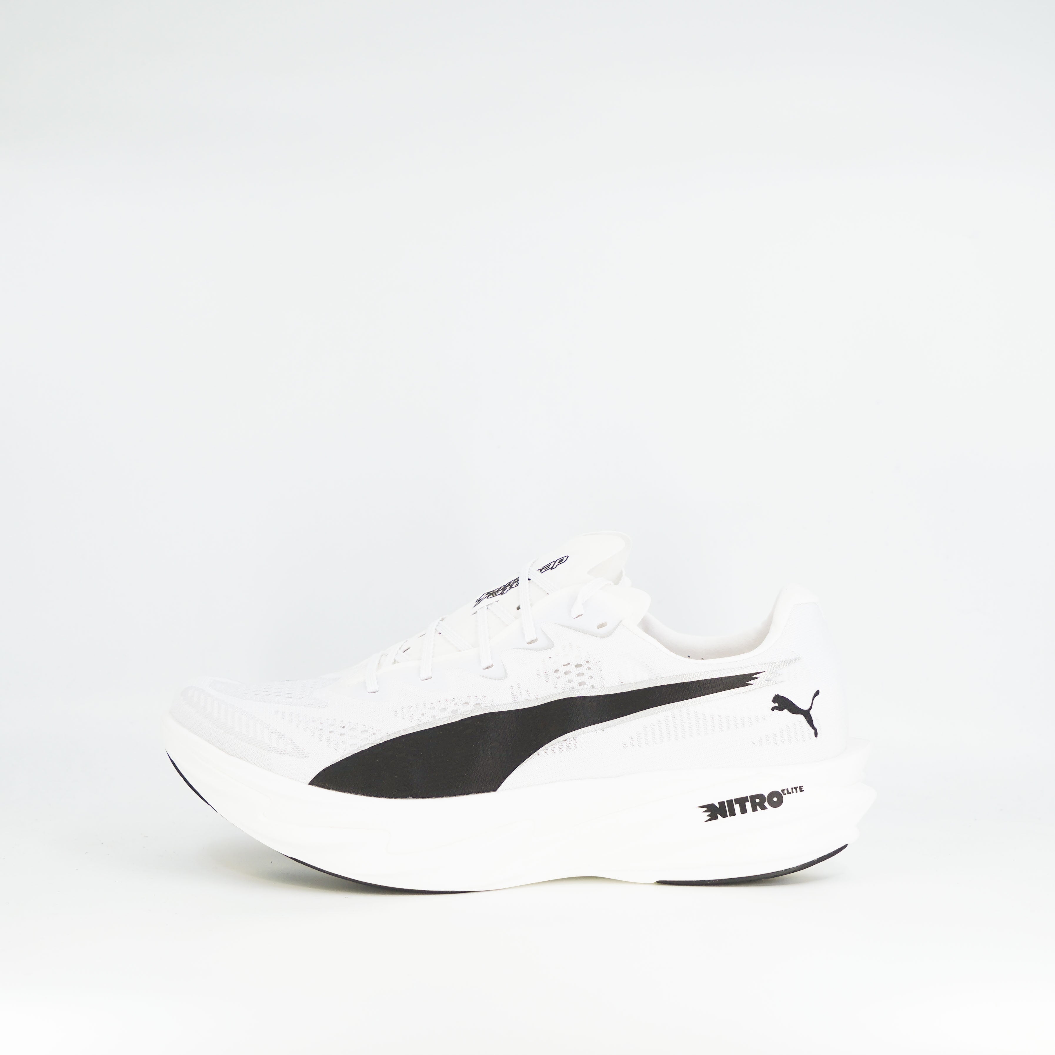 Puma Deviate Nitro Elite 4 (D Standard) Mens Puma White/Puma Black - Frontrunner Colombo