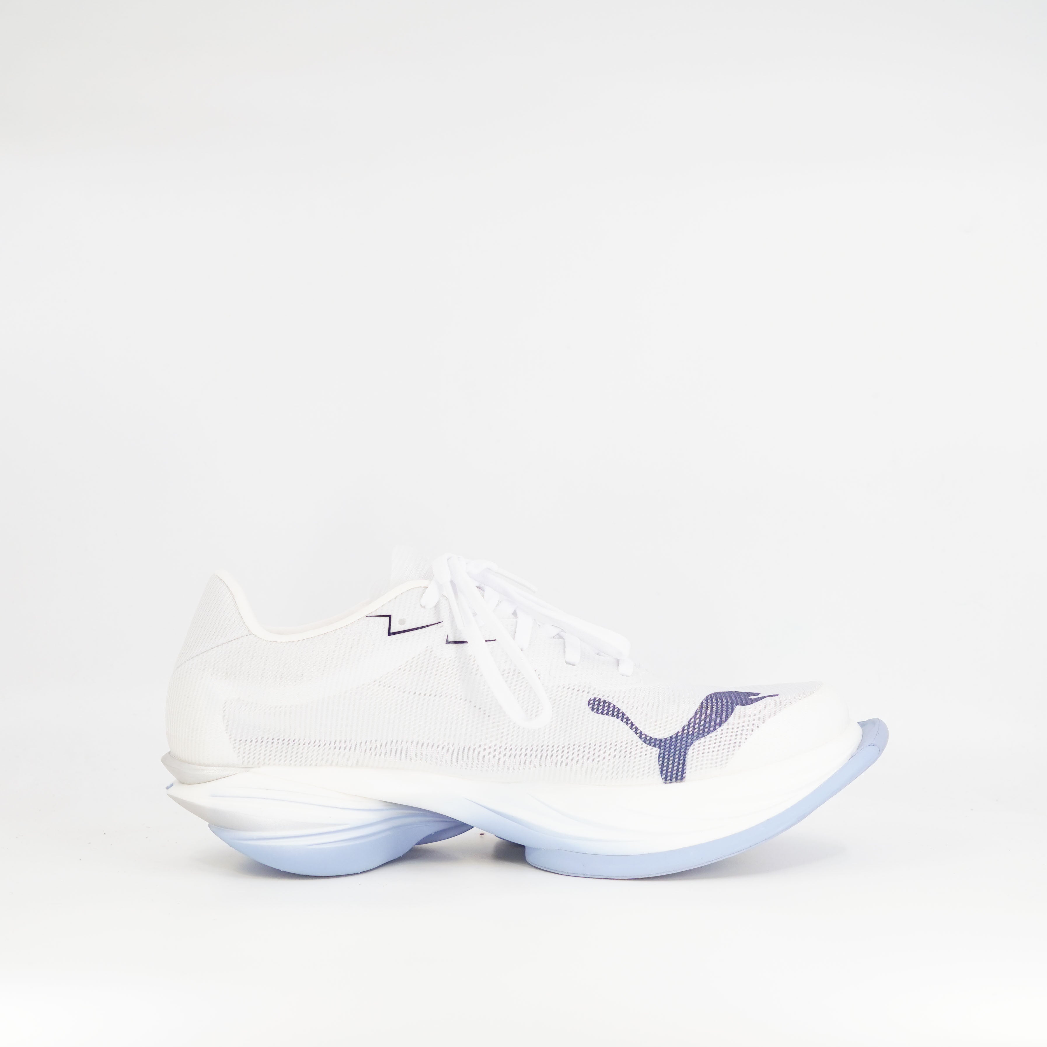 Puma Fast-R Nitro Elite 3 (D Standard) Mens White/Chambray Blue - Frontrunner Colombo