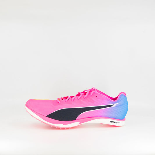 Puma Mid Distance Nitro Elite 3 (D Standard) Mens Poison Pink/Sun Stream/Aqua - Frontrunner Colombo