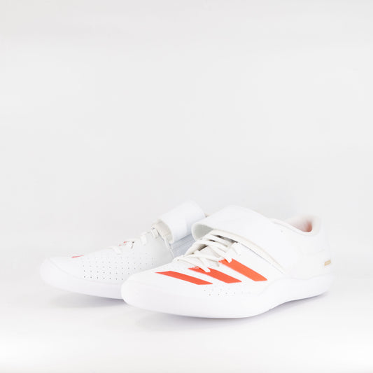 Adidas Adizero Throws (D Standard) Unisex Cloud White/Solar Turbo/Gold Metallic - Frontrunner Colombo