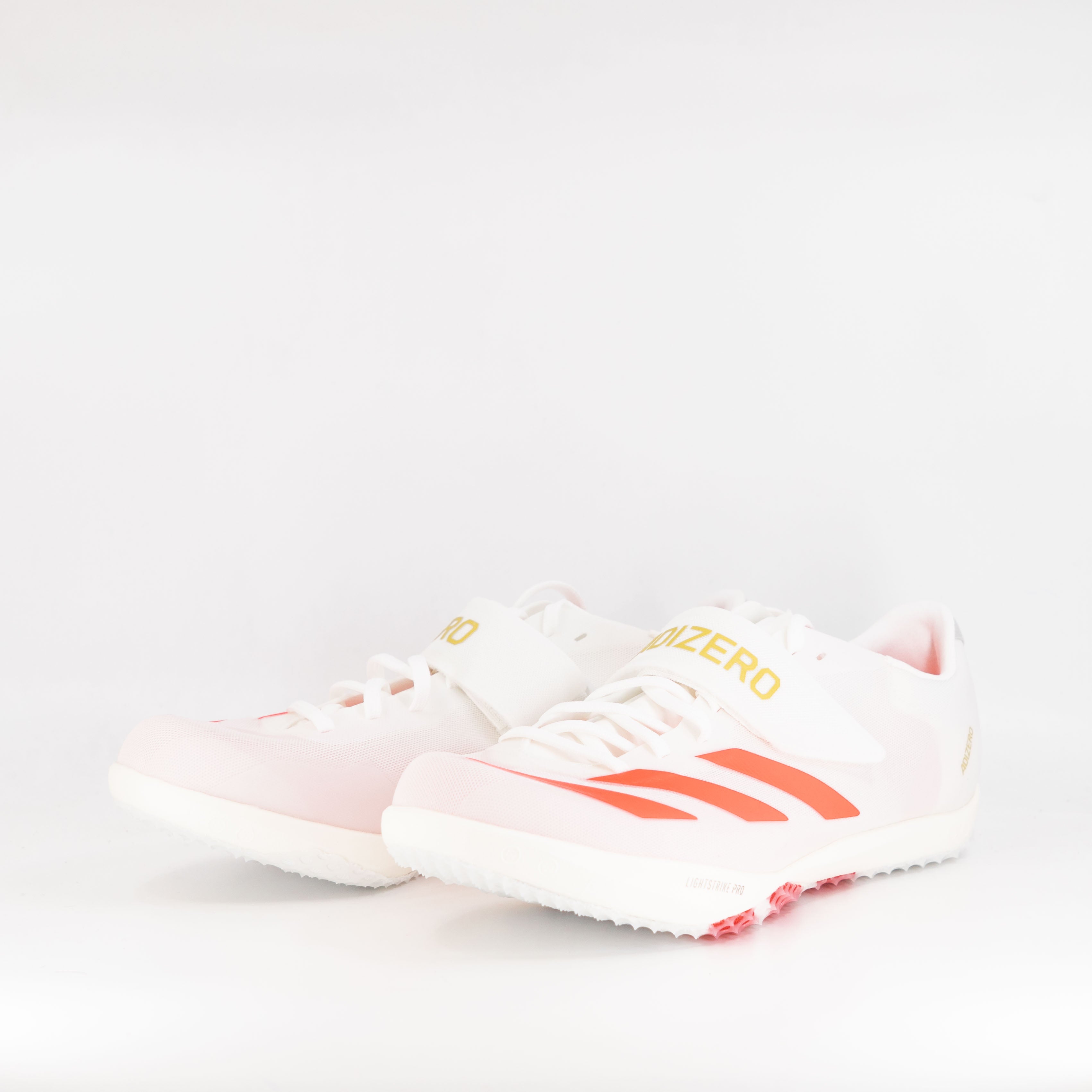 Adidas Adizero HJ (D Standard) Unisex Cloud White/Core Black/Metallic Gold - Frontrunner Colombo