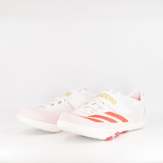 Adidas Adizero HJ (D Standard) Unisex Cloud White/Core Black/Metallic Gold - Frontrunner Colombo
