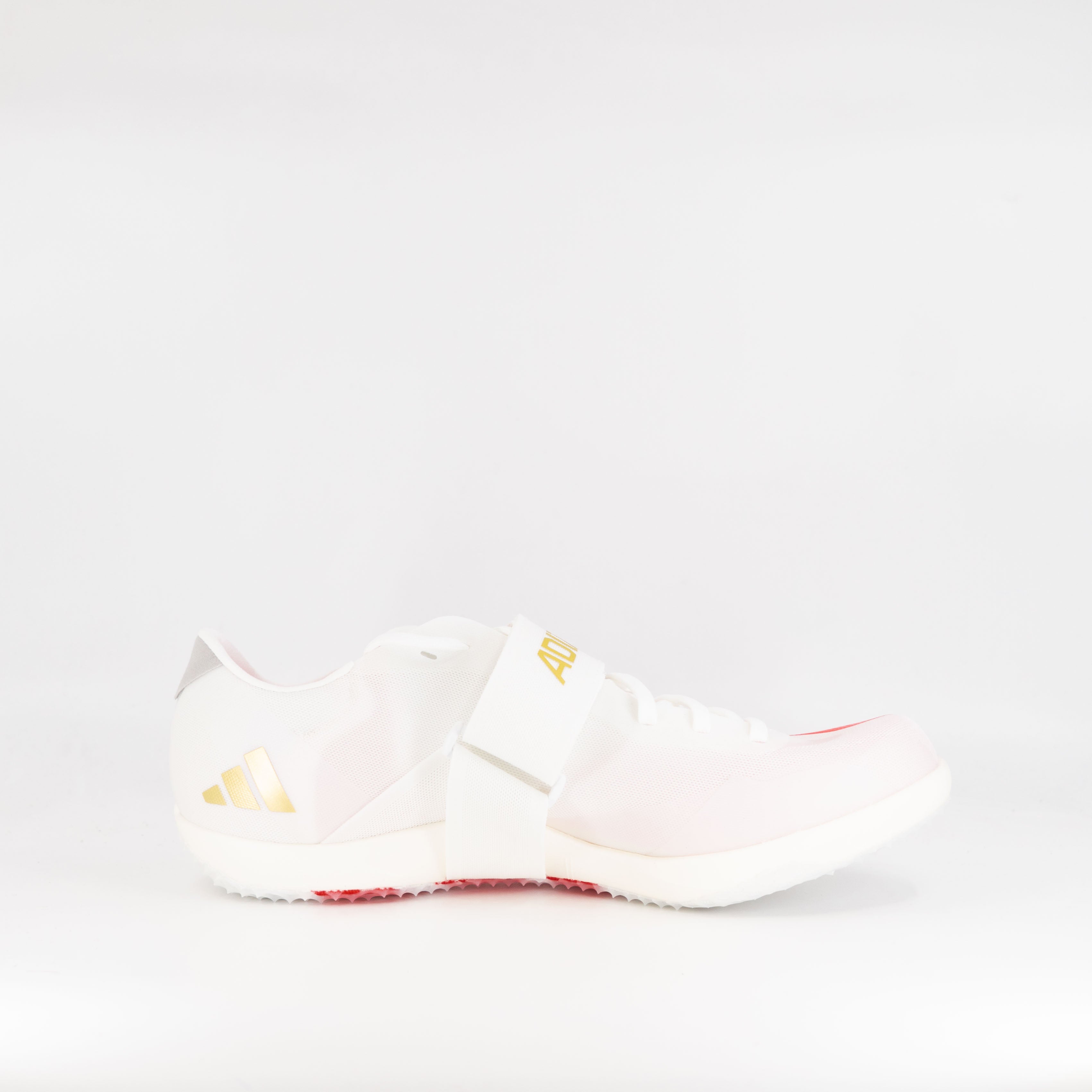 Adidas Adizero HJ (D Standard) Unisex Cloud White/Core Black/Metallic Gold - Frontrunner Colombo