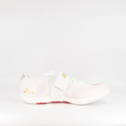 Adidas Adizero HJ (D Standard) Unisex Cloud White/Core Black/Metallic Gold - Frontrunner Colombo