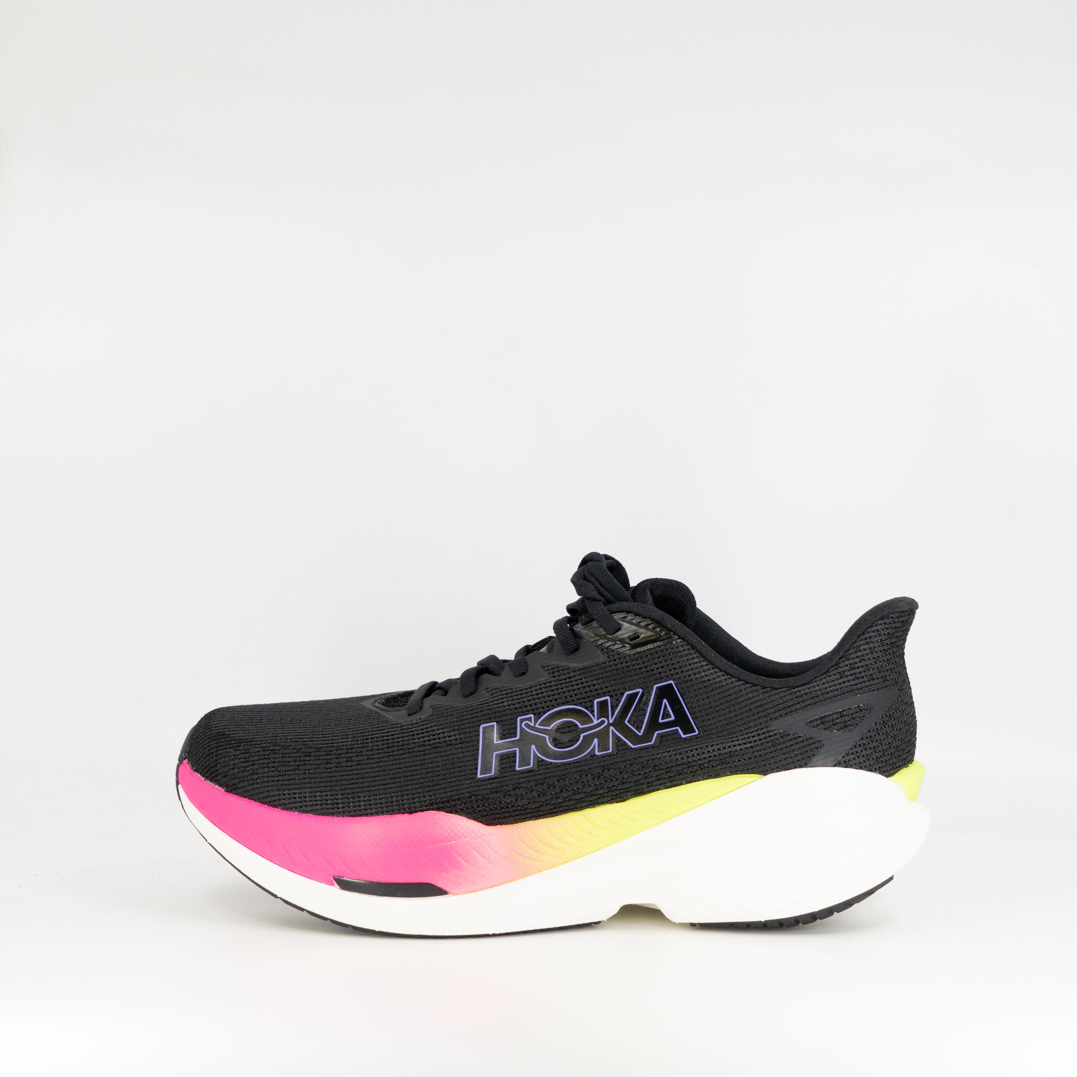 Hoka Mach X 3 (B Standard) Womens Black/Neon Nebula