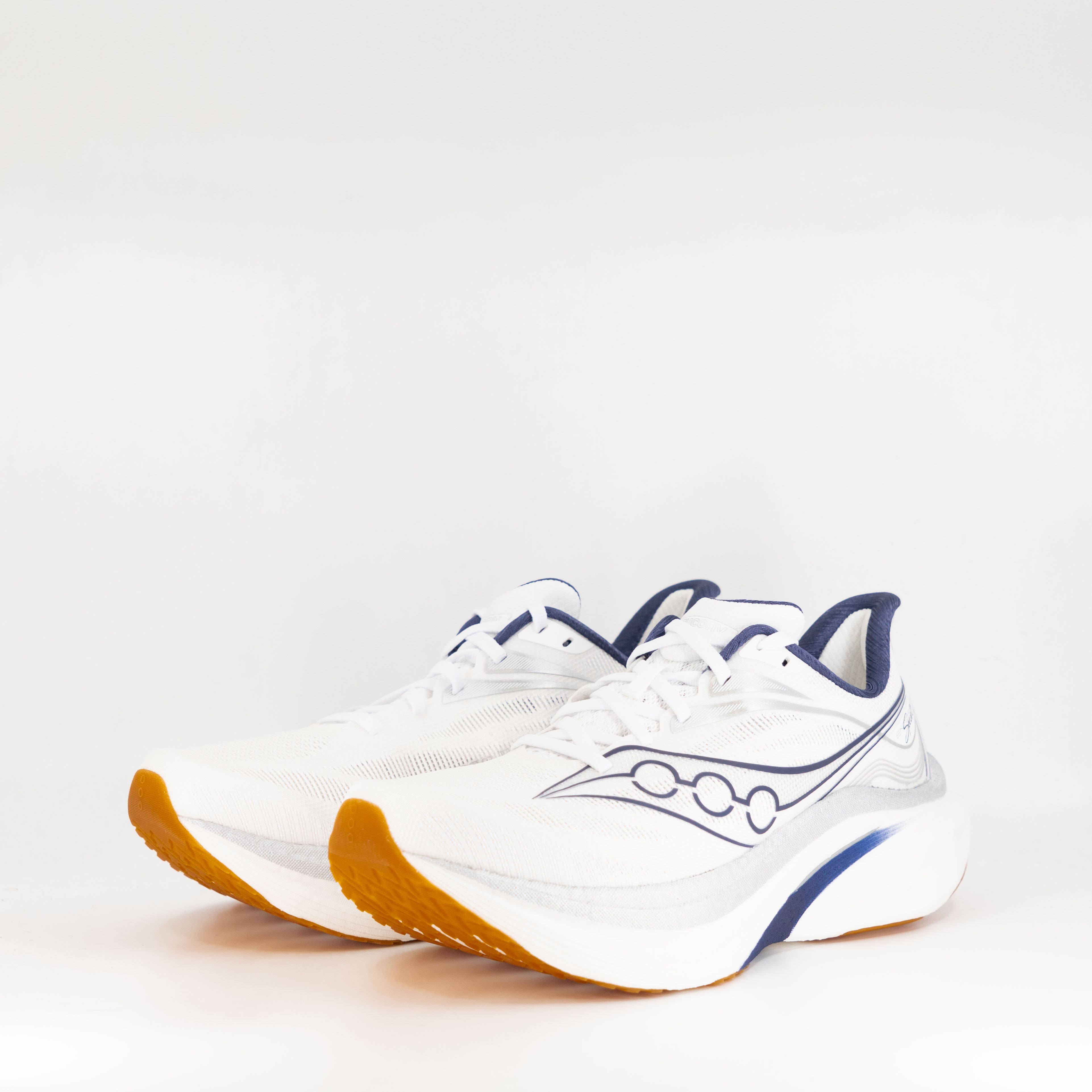 Saucony Endorphin Speed 6 (D Standard) Mens White/Naval - Frontrunner Colombo