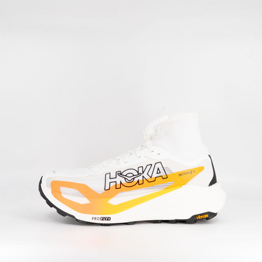 Hoka Tecton x4 (D Standard) Mens Frost Neon/Tangerine - Frontrunner Colombo