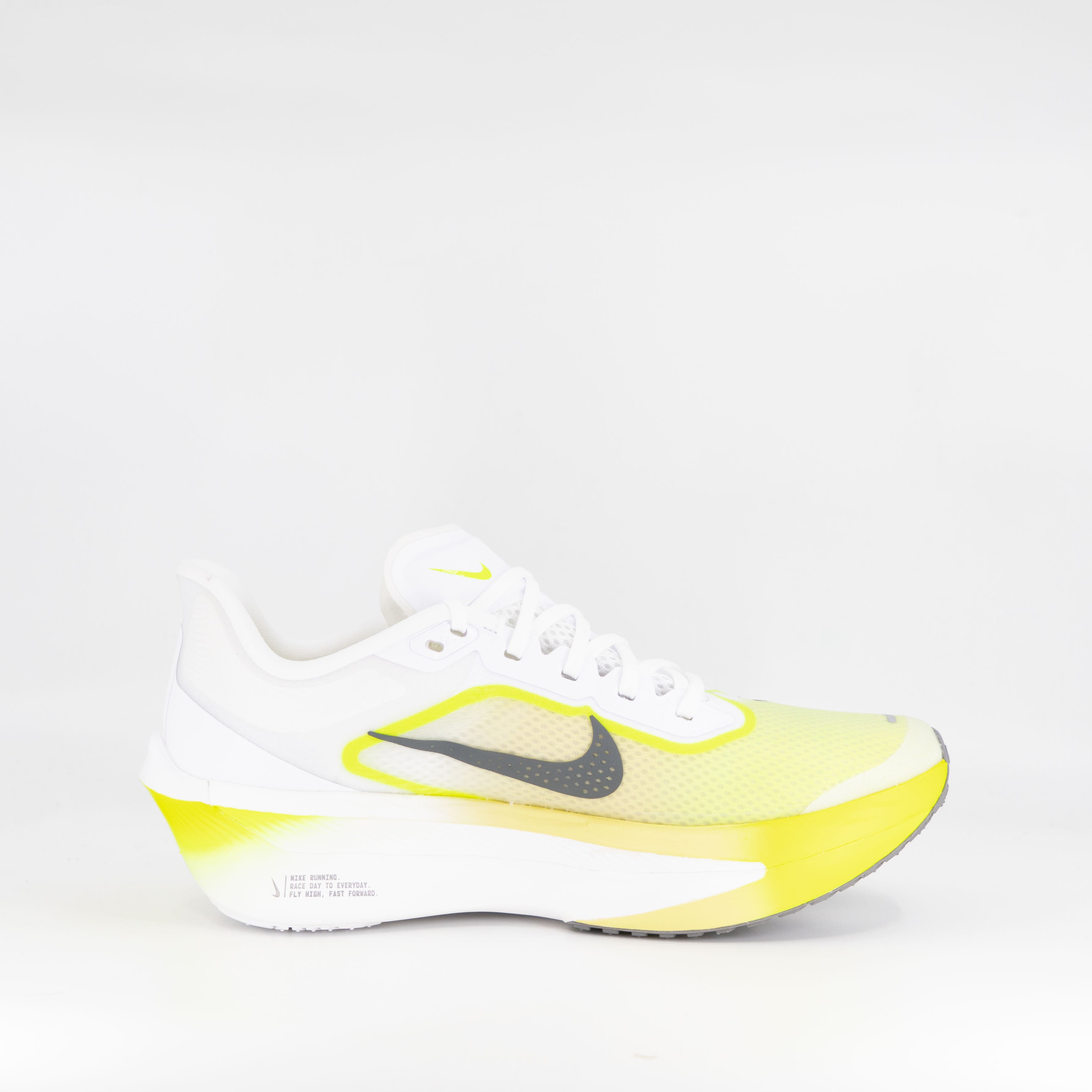 Nike Zoom Fly 6 (D Standard) Mens White/Lemon Venom