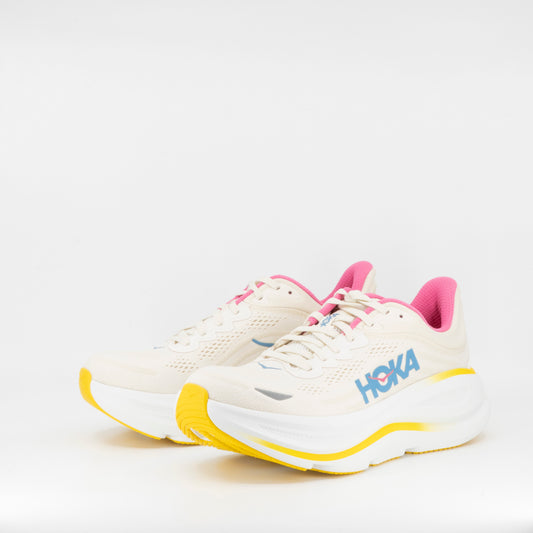 Hoka Bondi 9 (D Wide) Womens Alabaster/Birch - Frontrunner Colombo