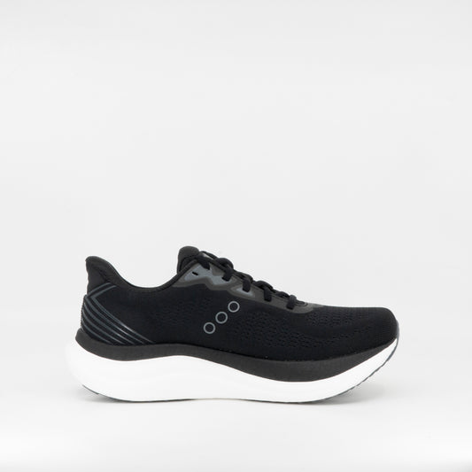 Saucony Triumph 23 (D Wide) Womens Black/White - Frontrunner Colombo
