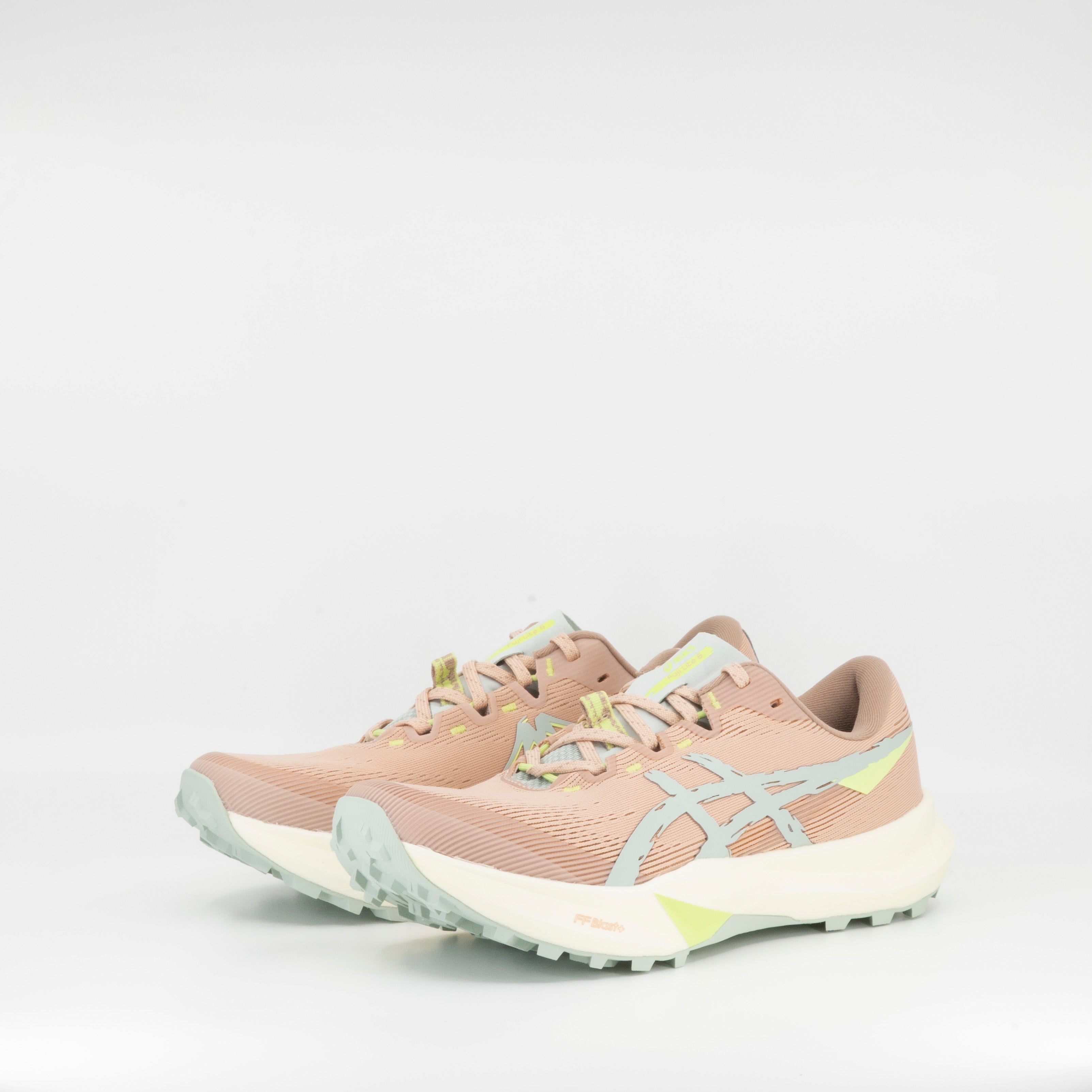 Asics Fuji lite 6 (B standard) Womens Pale Apricot/Lichen Rock - Frontrunner Colombo