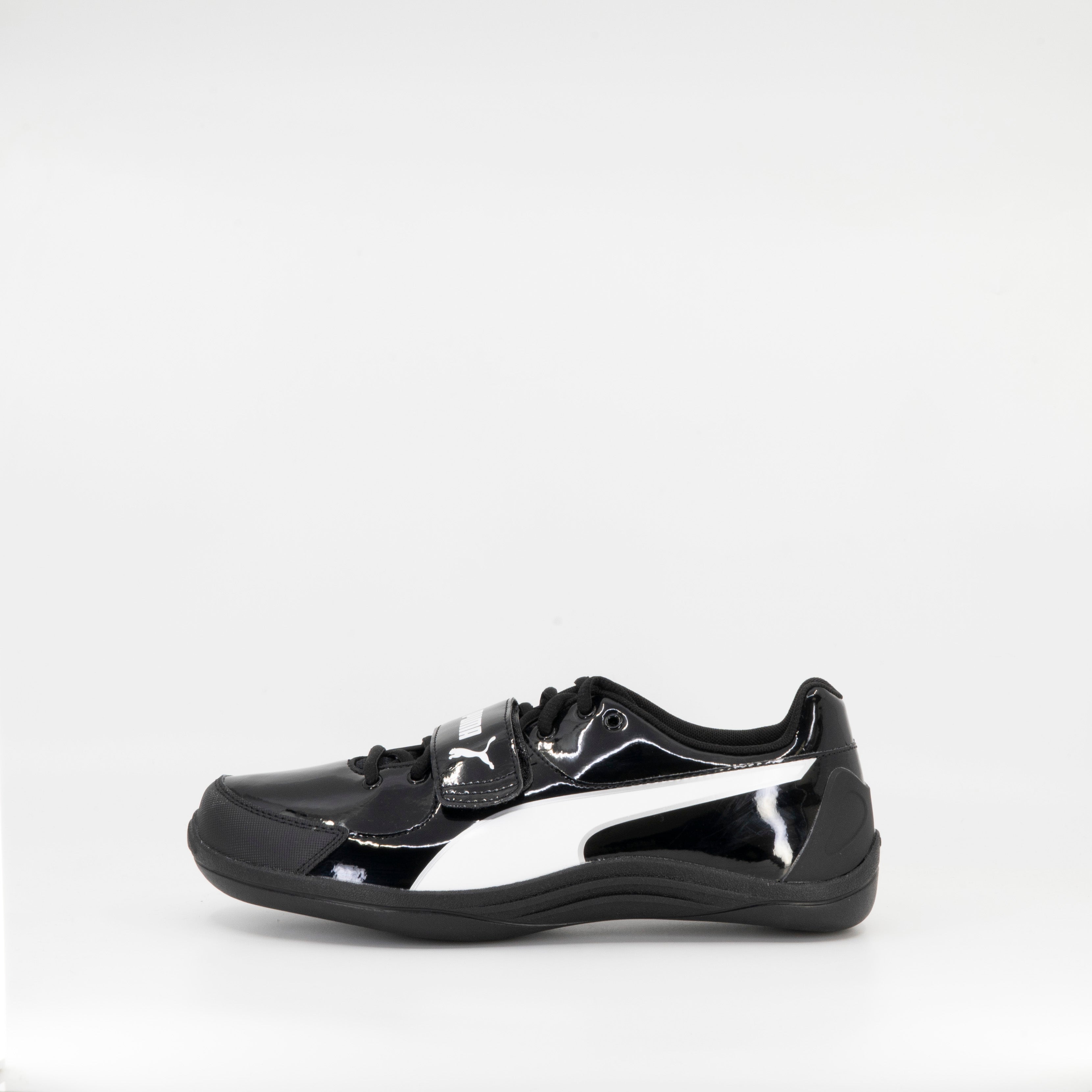 Puma evoSpeed Throw 10.5 (D Standard) Unisex Puma Black/Puma White - Frontrunner Colombo