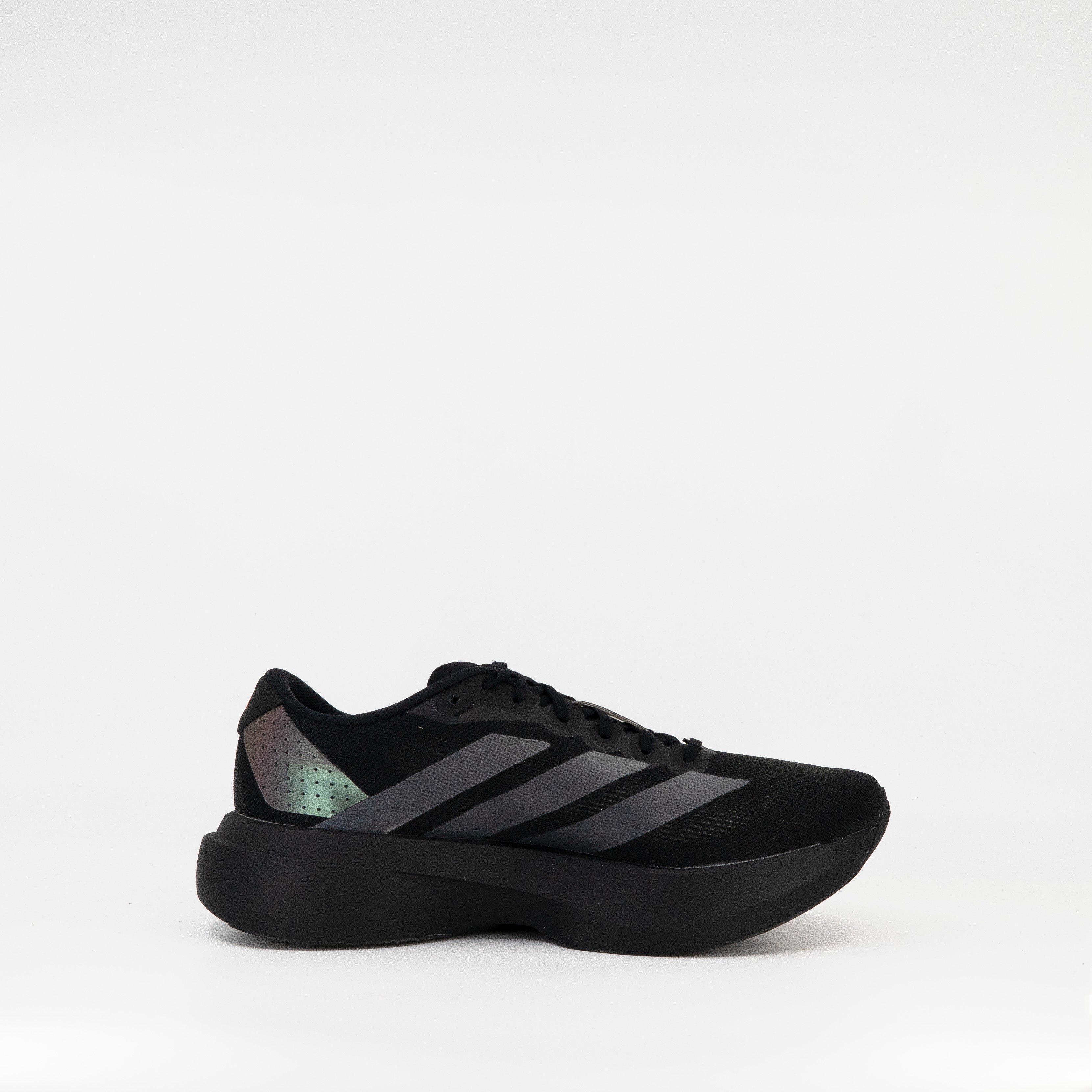 Adidas Adizero Evo SL (B Standard) Womens Core Black / Grey Four / Impact Orange - Frontrunner Colombo