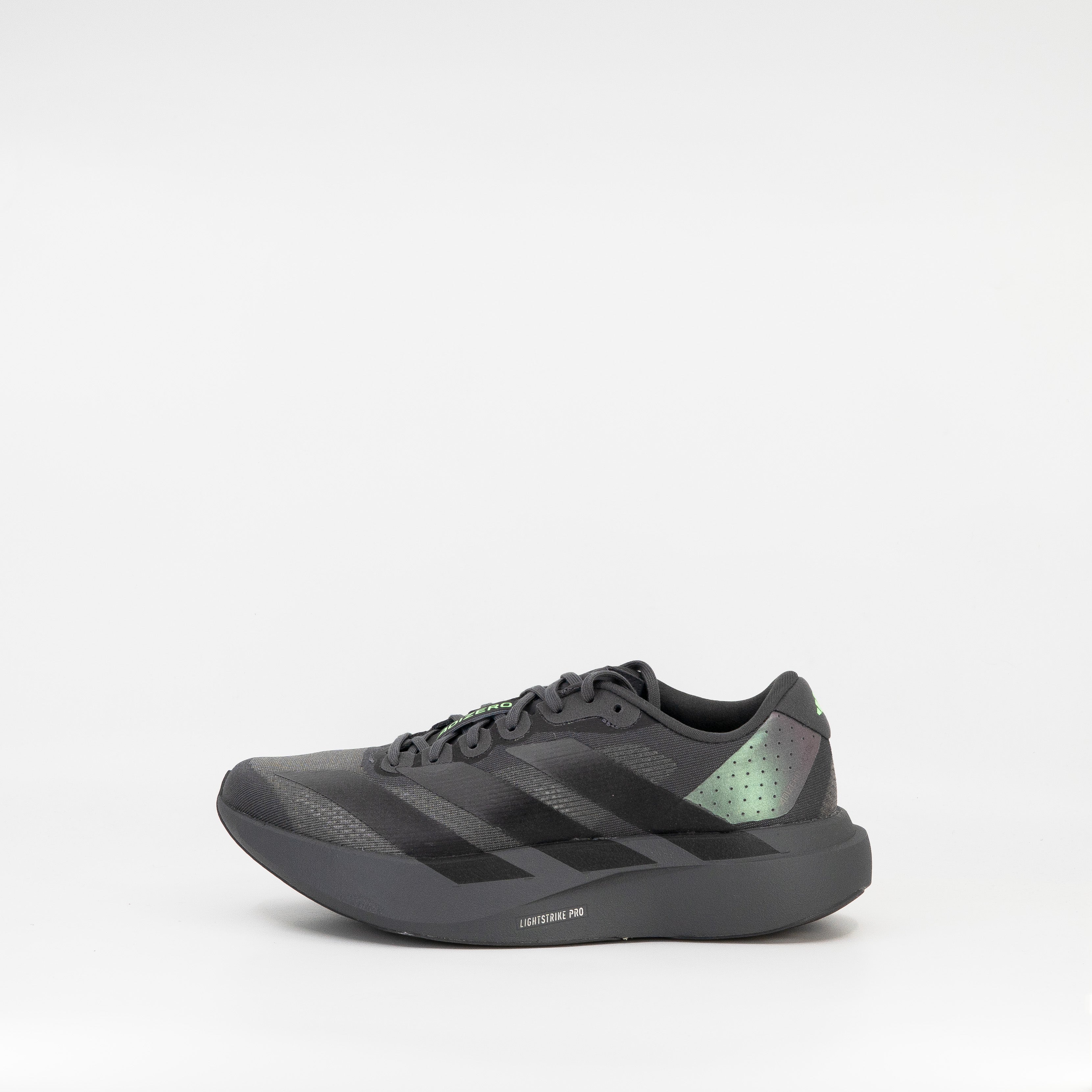 Adidas Adizero Evo SL (B Standard) Womens Grey Five / Core Black / Lime Burst - Frontrunner Colombo