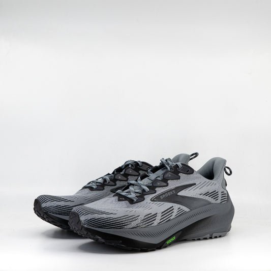 Brooks Ghost Trail (2E Wide) Mens Grey/Grey/Blackened Pearl - Frontrunner Colombo