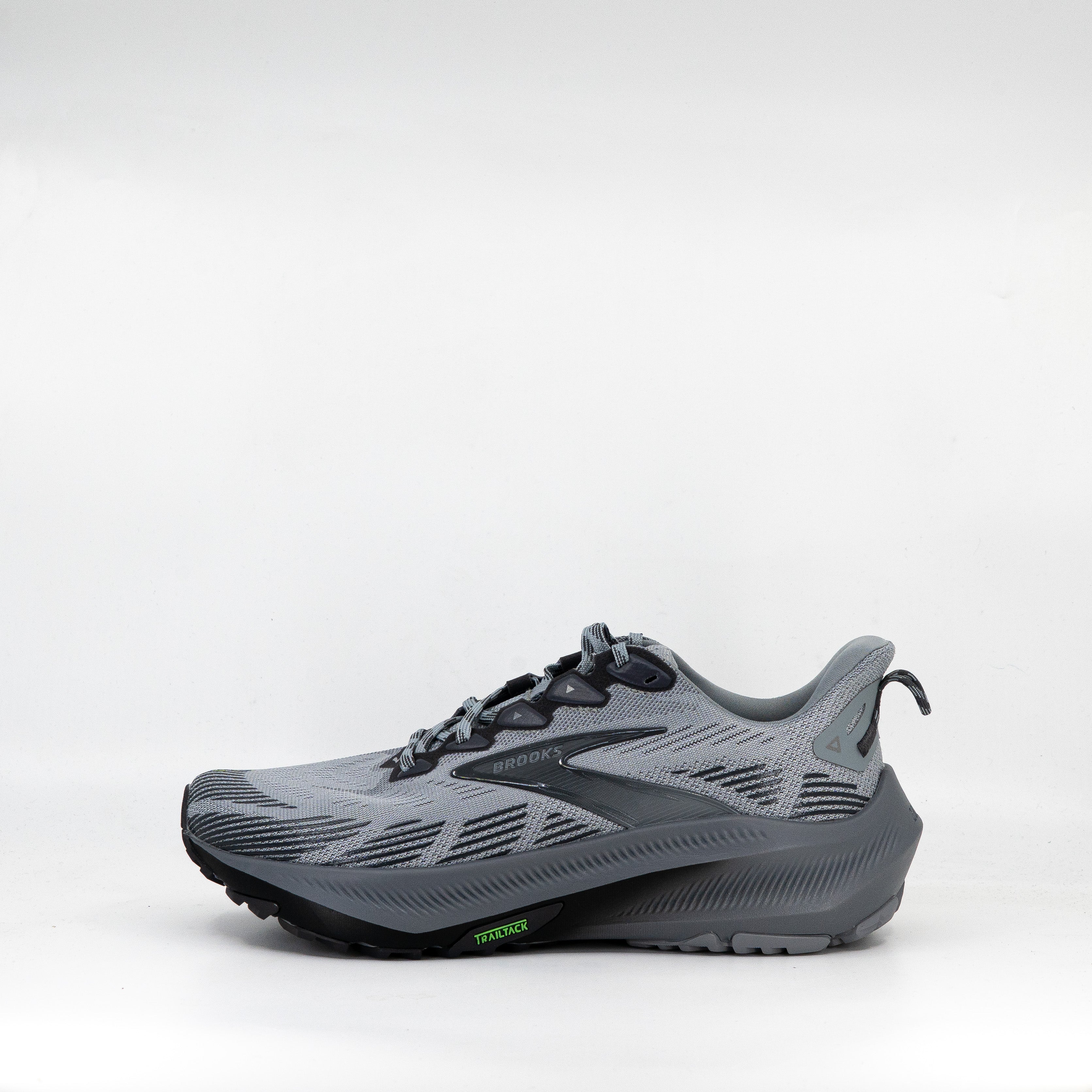 Brooks Ghost Trail (2E Wide) Mens Grey/Grey/Blackened Pearl - Frontrunner Colombo
