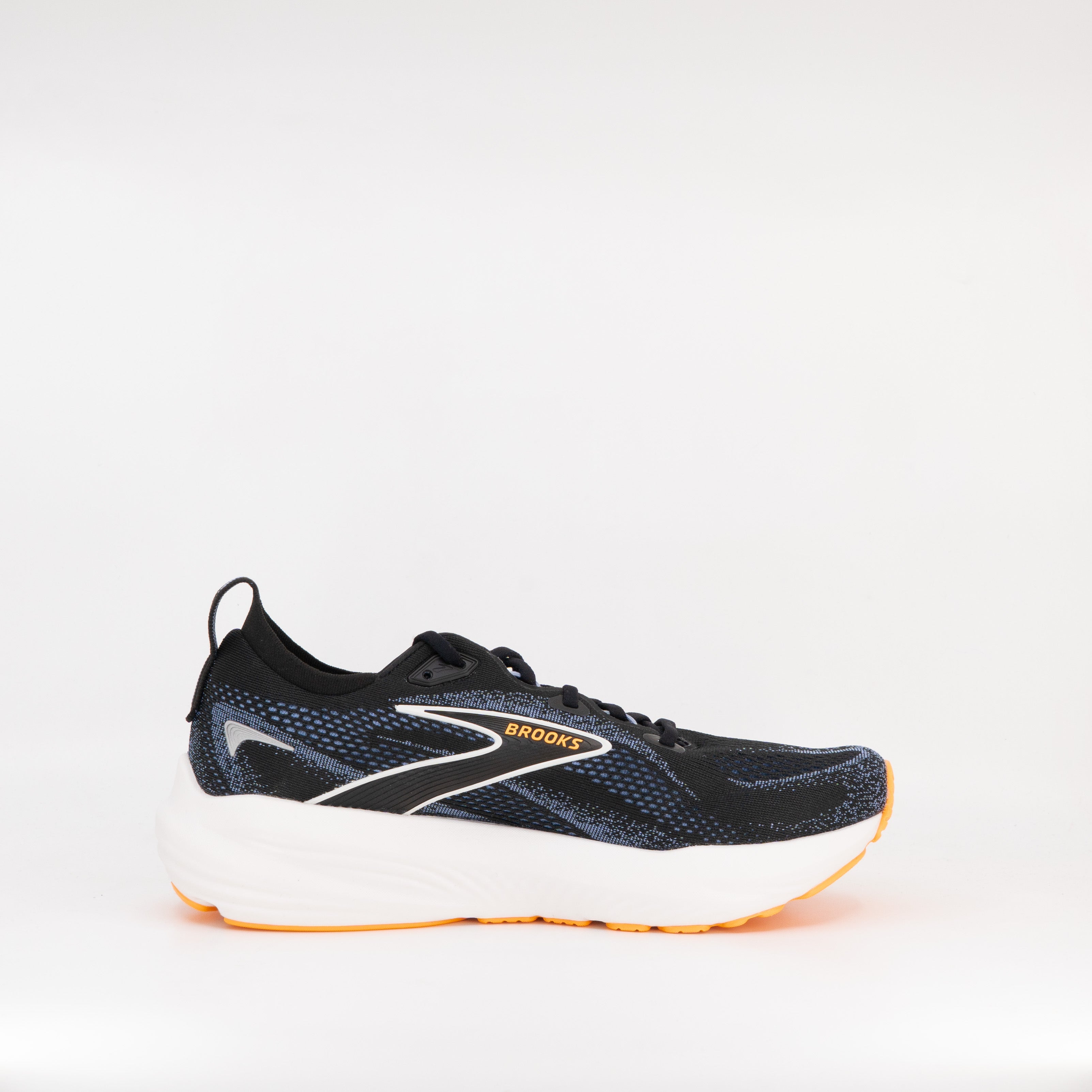 Brooks Glycerin 22 (D Standard) Mens Black/Country Blue/Orange Pop - Frontrunner Colombo