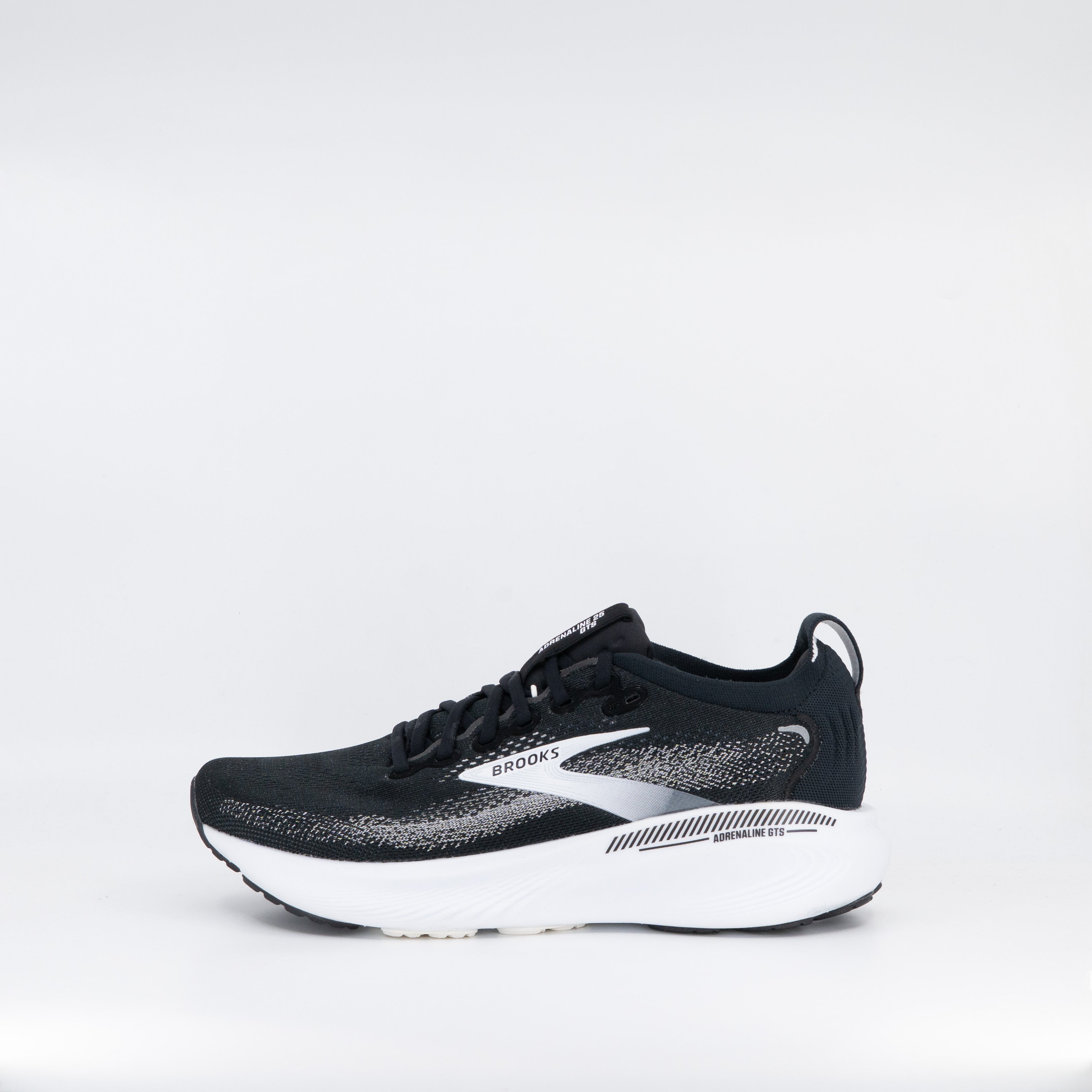 Brooks Adrenaline GTS 25 (2E Wide) Mens Black/Grey/White - Frontrunner Colombo