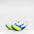 Mizuno Hyperwarp Pure (D Width) Unisex White/ Lightning Yellow/ Dazzling Blue - Frontrunner Colombo