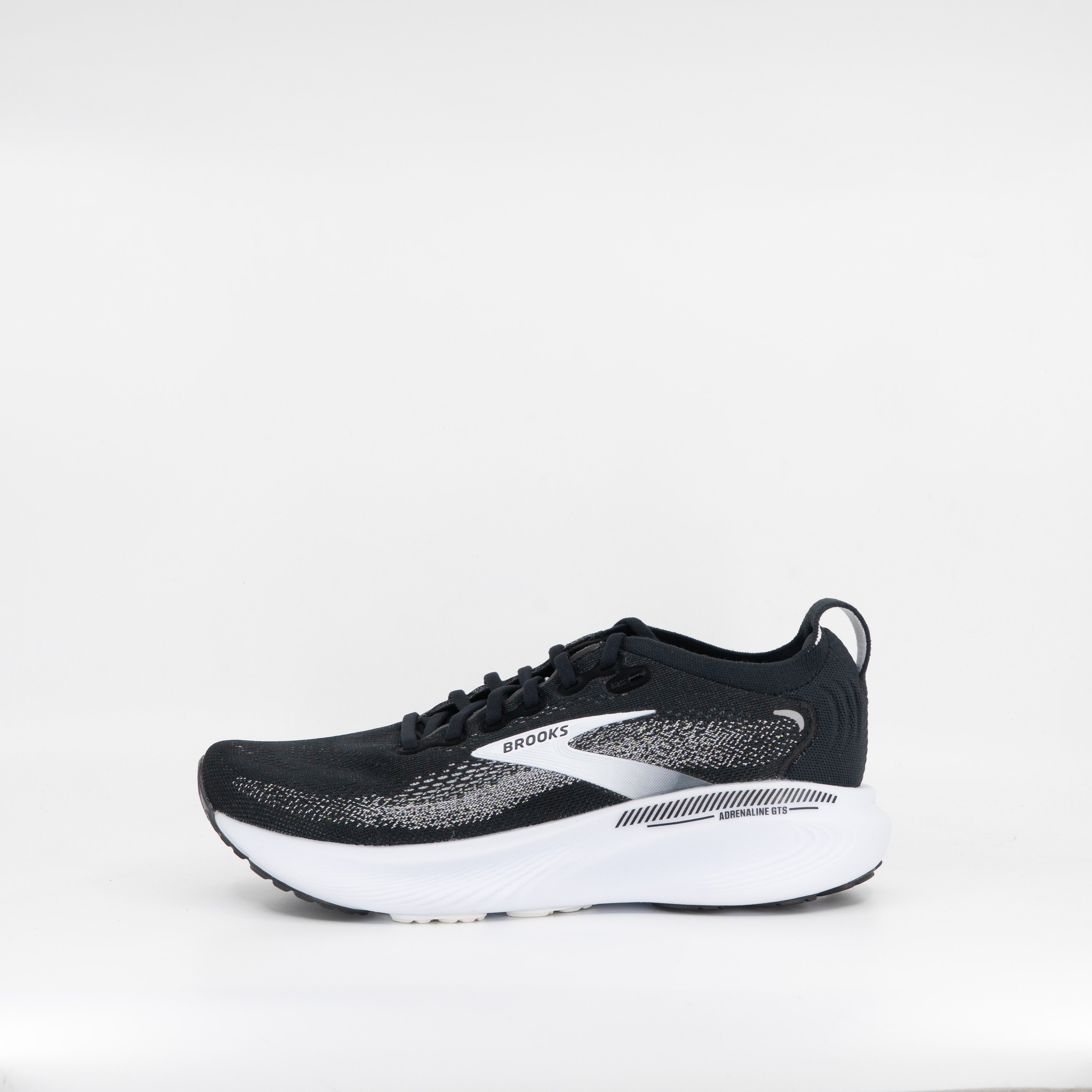 Brooks Adrenaline GTS 25 (B Standard) Womens Black/Grey/White - Frontrunner Colombo