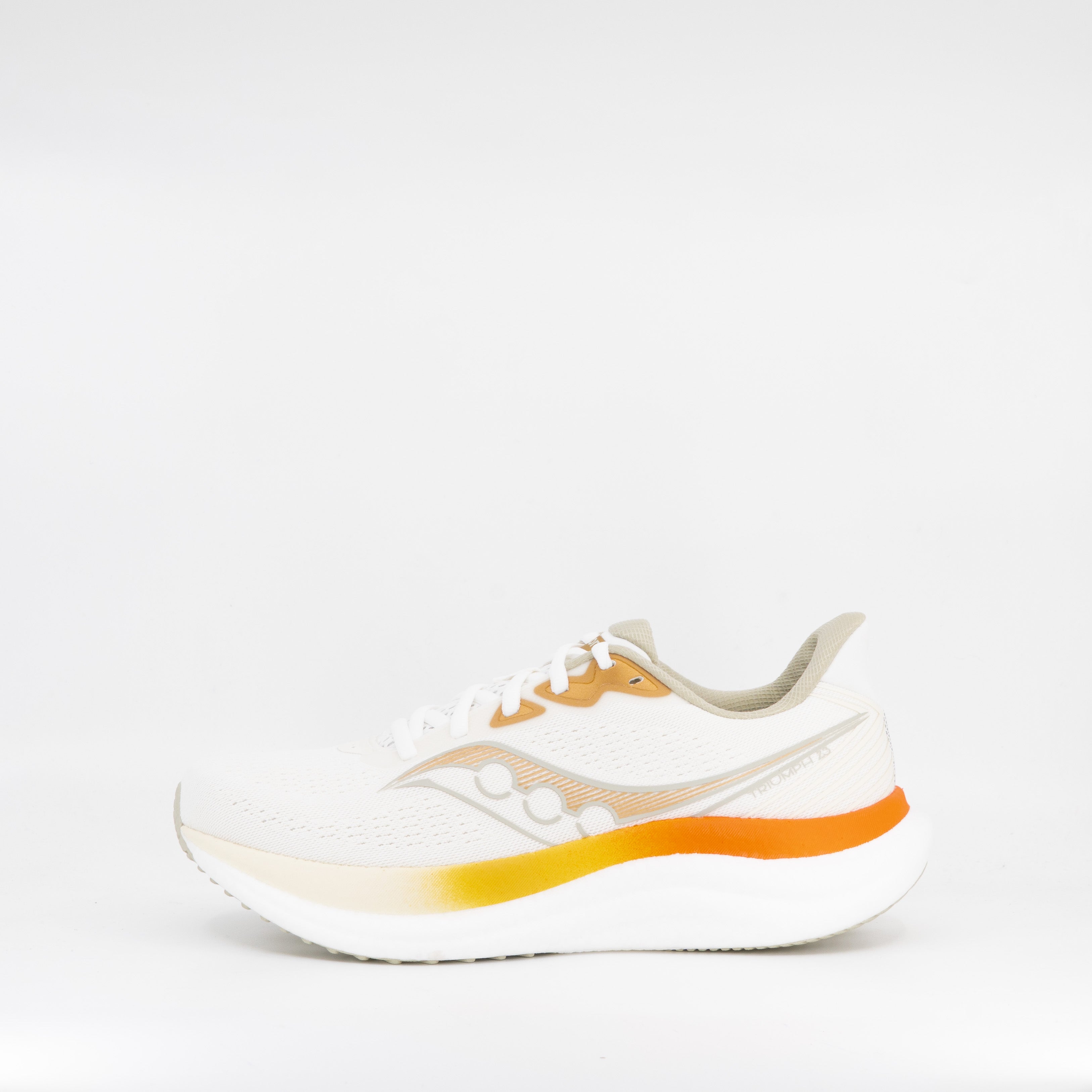 Saucony Triumph 23 (D Standard) Mens Ivory/Fire - Frontrunner Colombo