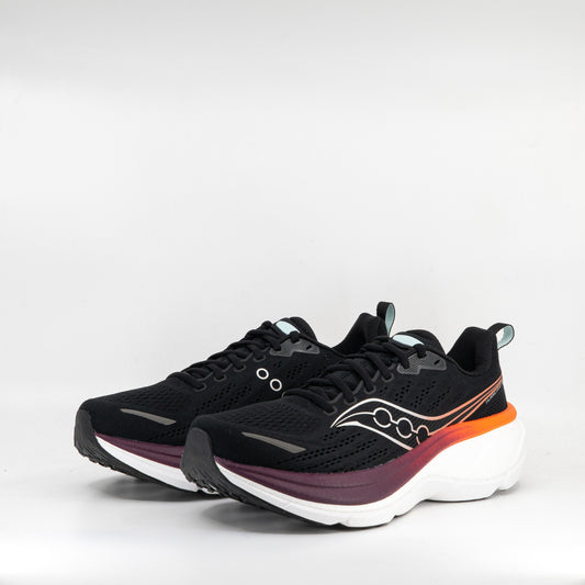 Saucony Hurricane 25 (D Standard) Mens Black/Crimson - Frontrunner Colombo