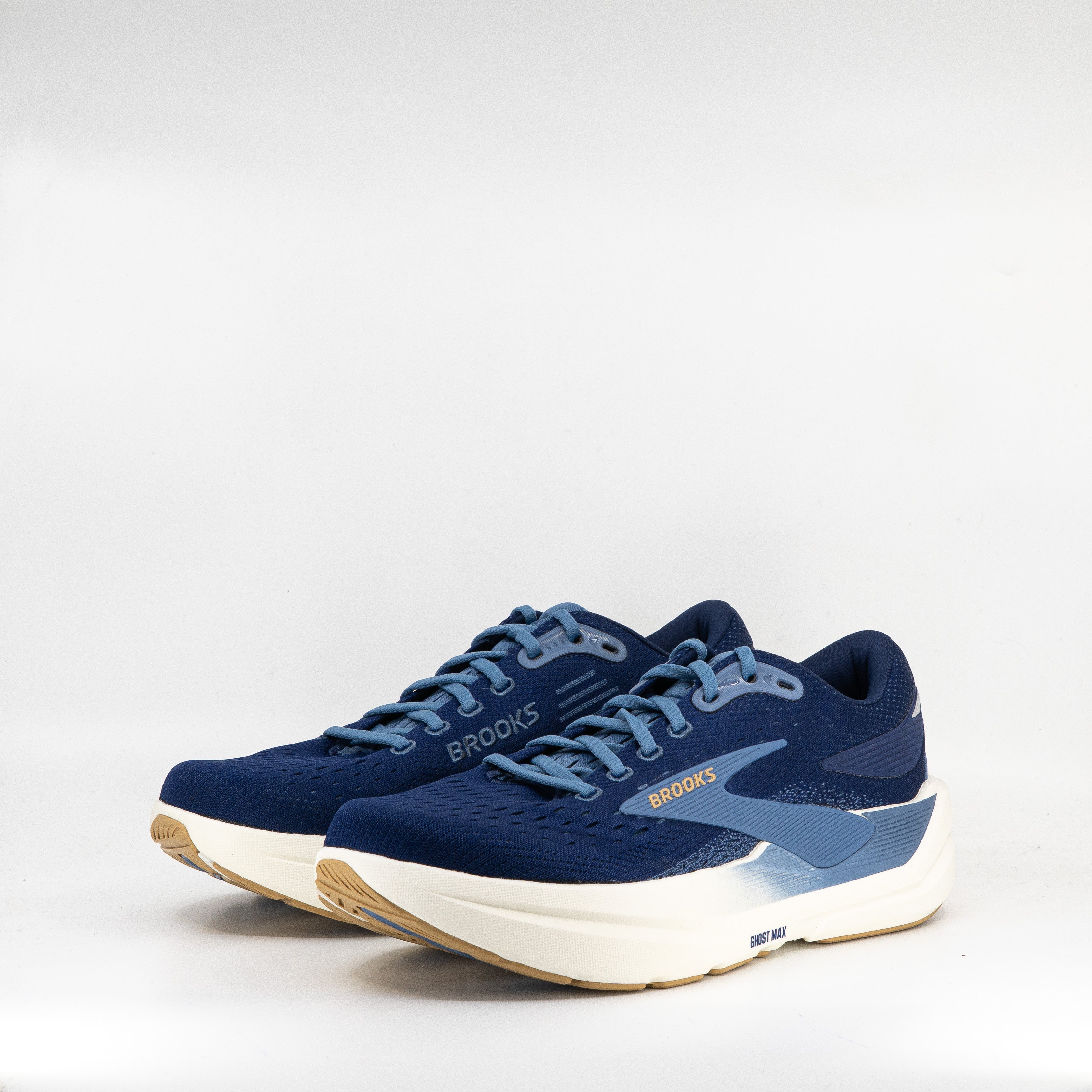Brooks Ghost Max 3 (D Standard) Mens Blue/Starfish - Frontrunner Colombo