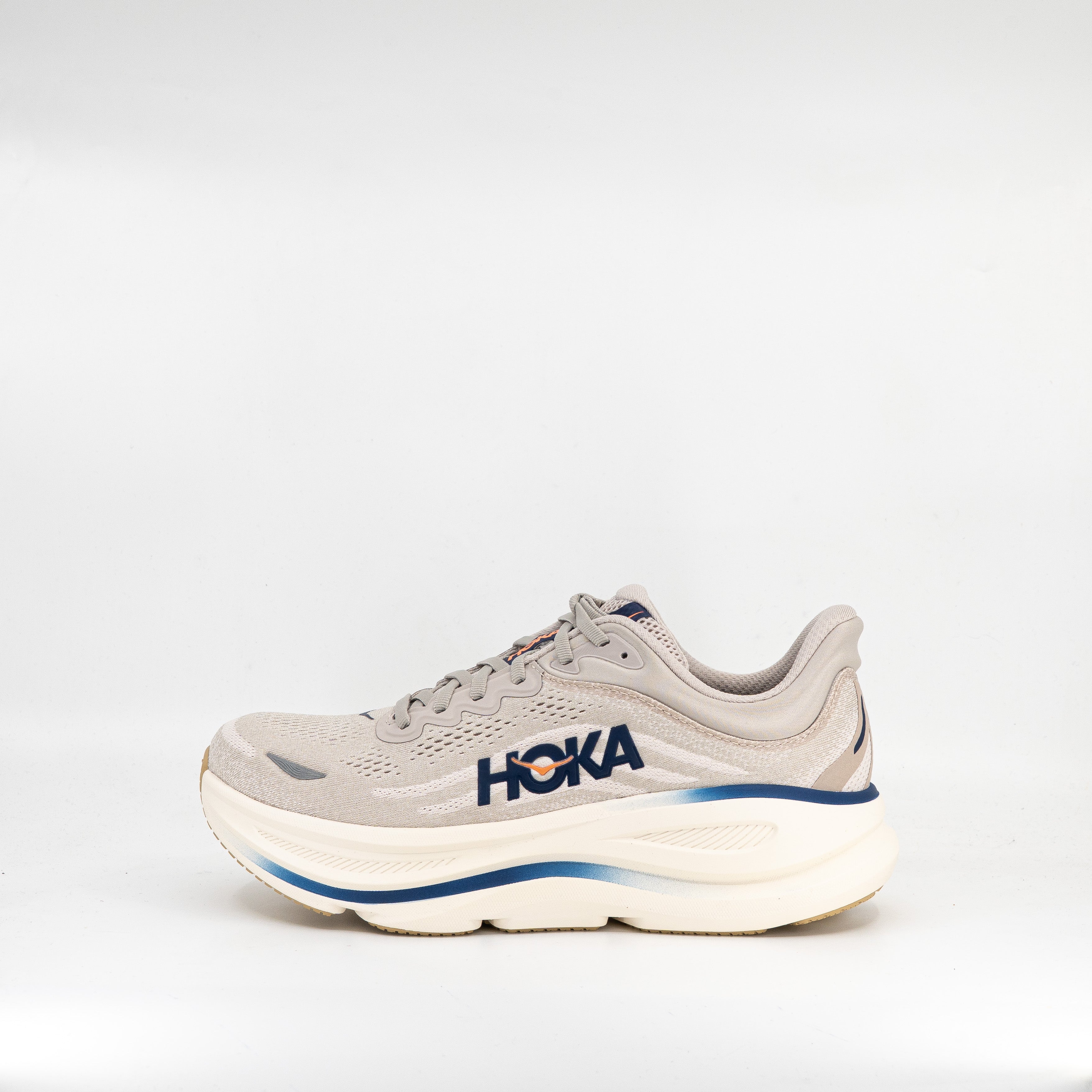 Hoka Bondi 9 (D Standard) Mens Stucco/Grout - Frontrunner Colombo